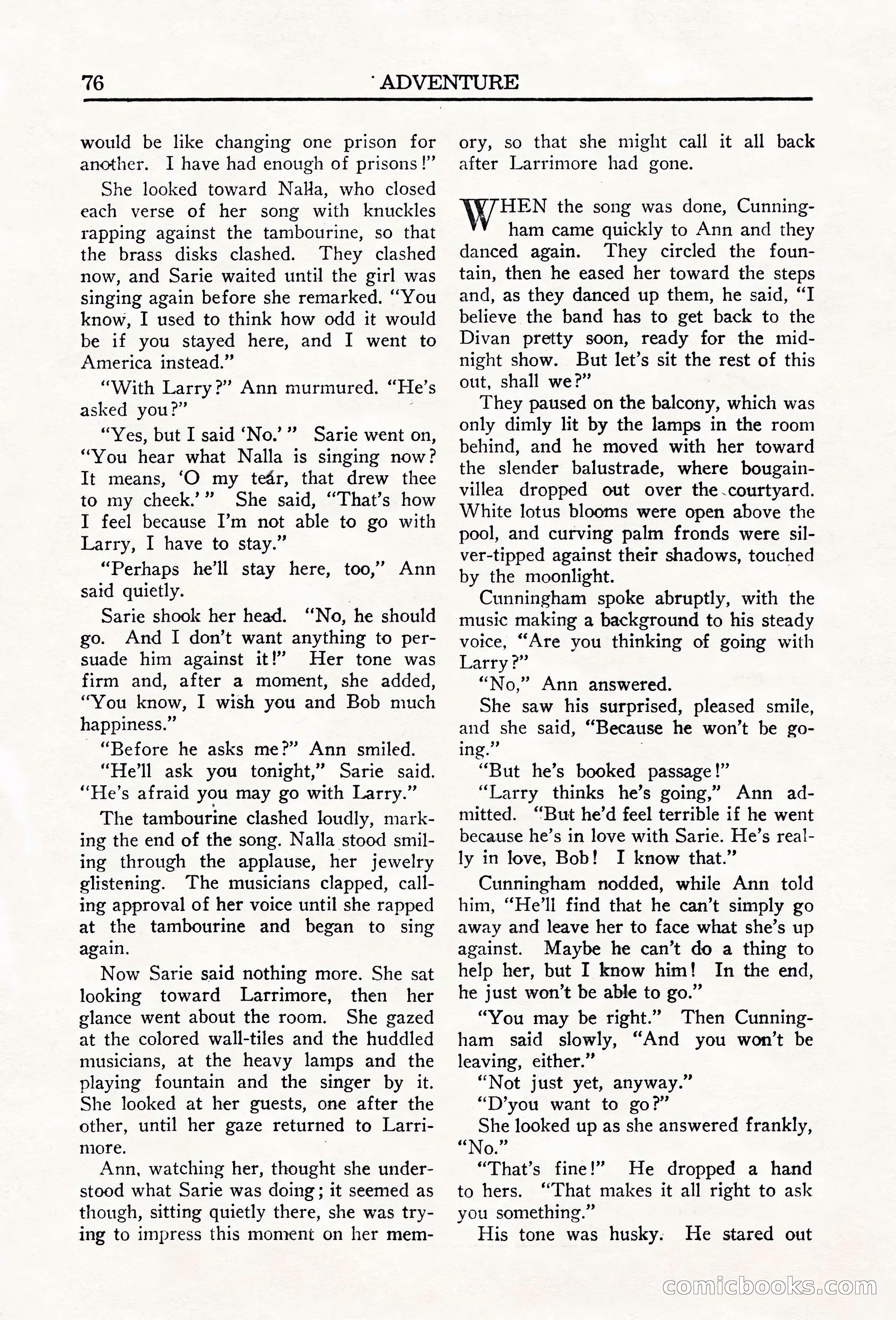 Adventure (Canada), March 1943 — page 78 of 116