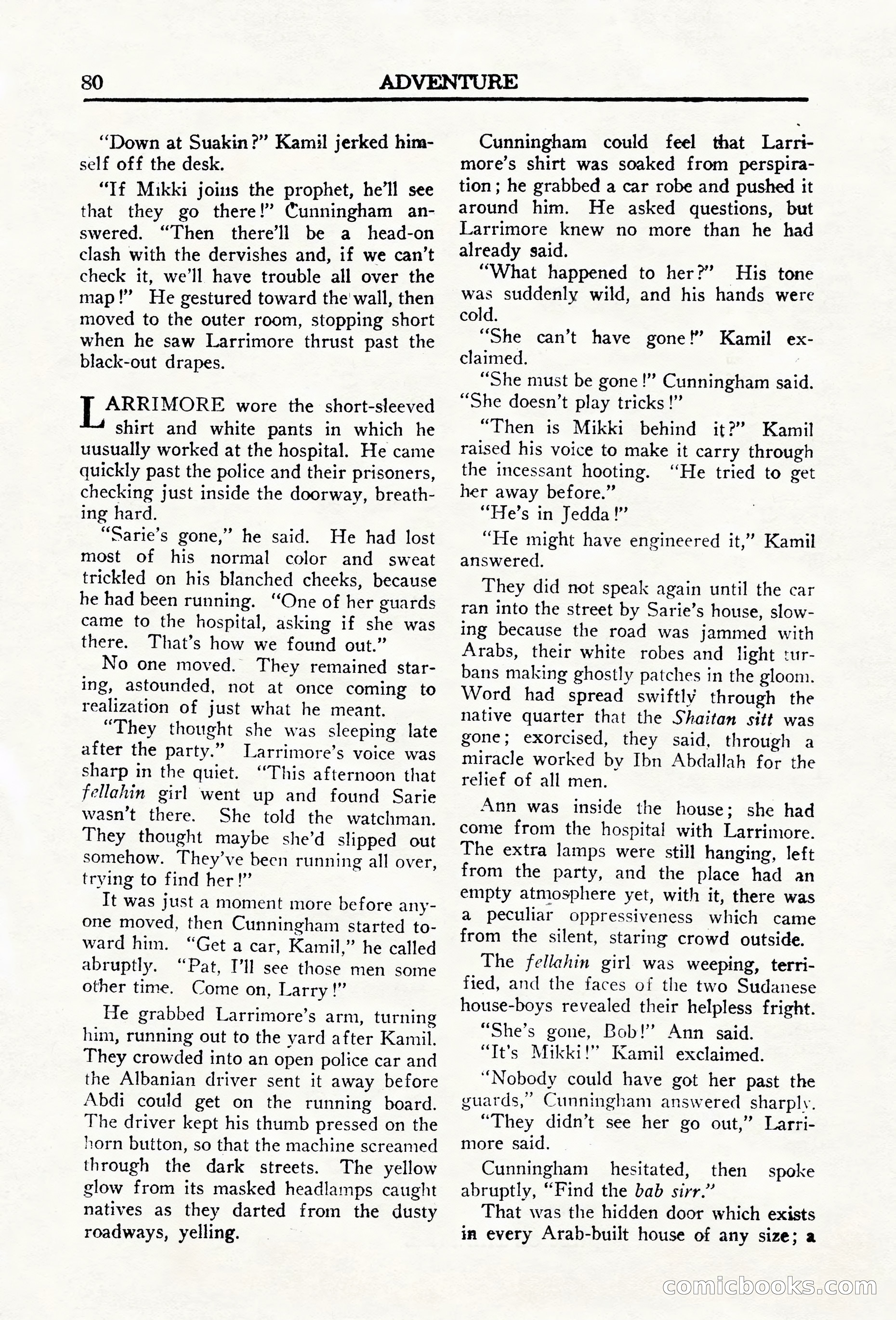 Adventure (Canada), March 1943 — page 82 of 116