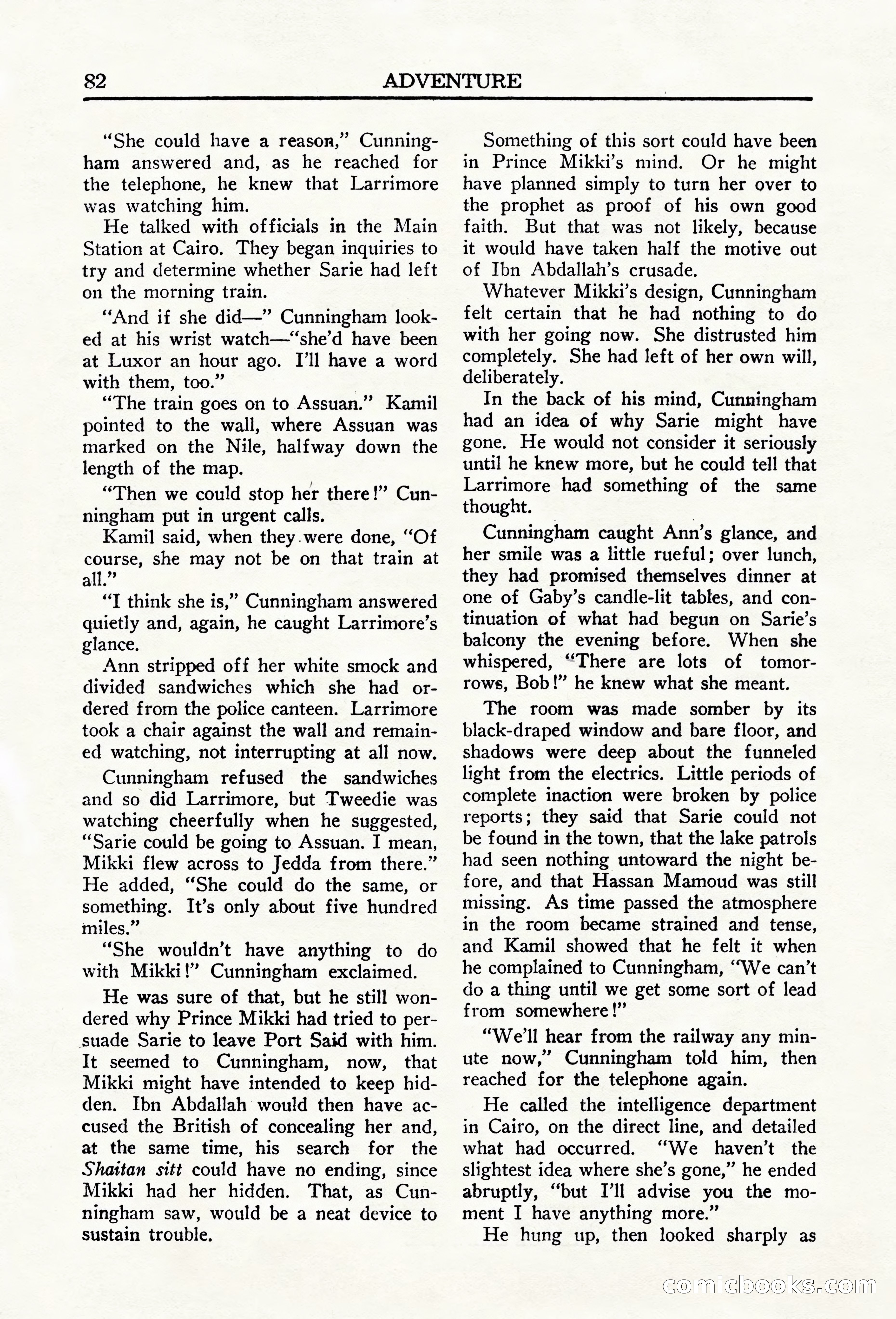 Adventure (Canada), March 1943 — page 84 of 116