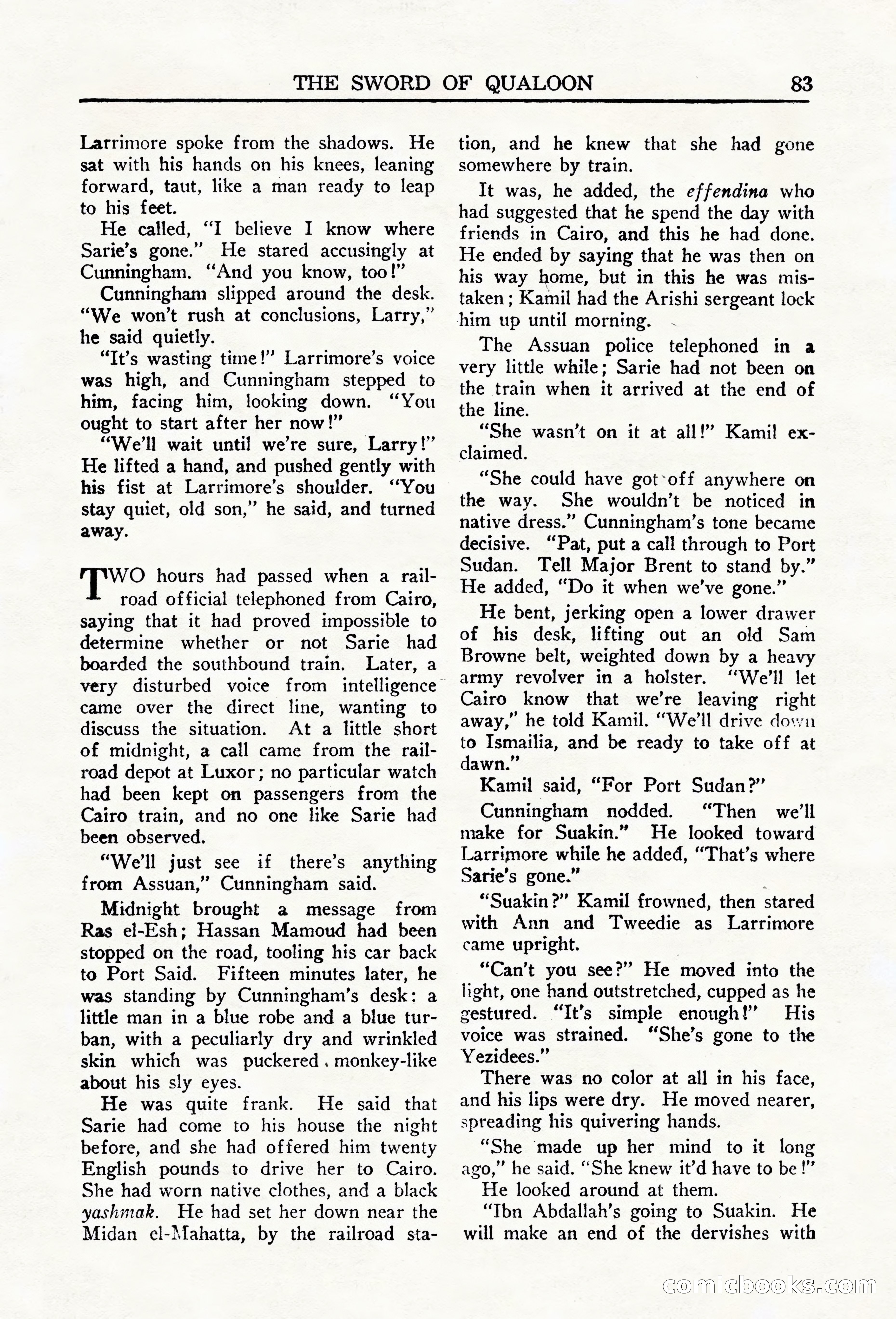 Adventure (Canada), March 1943 — page 85 of 116