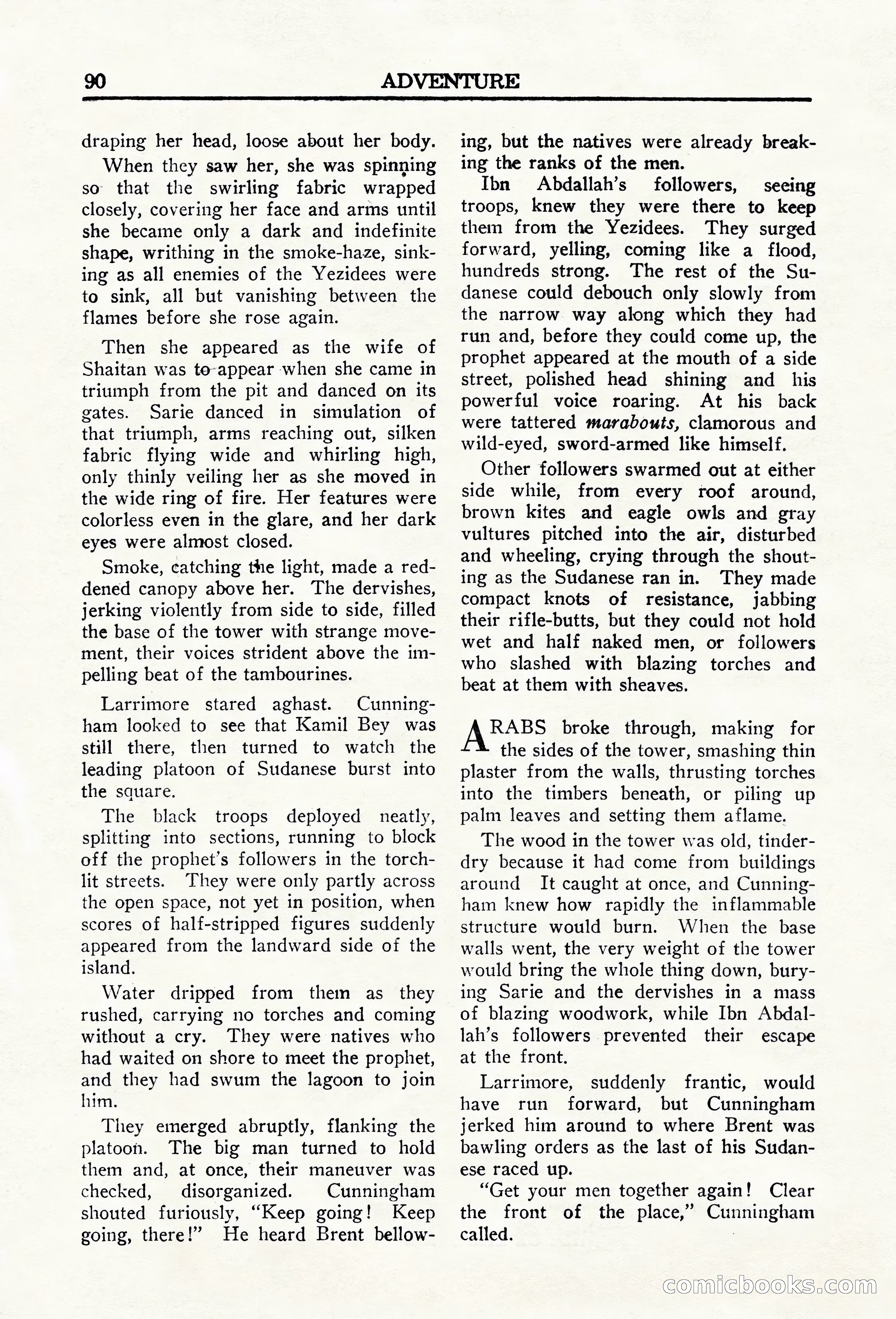 Adventure (Canada), March 1943 — page 92 of 116