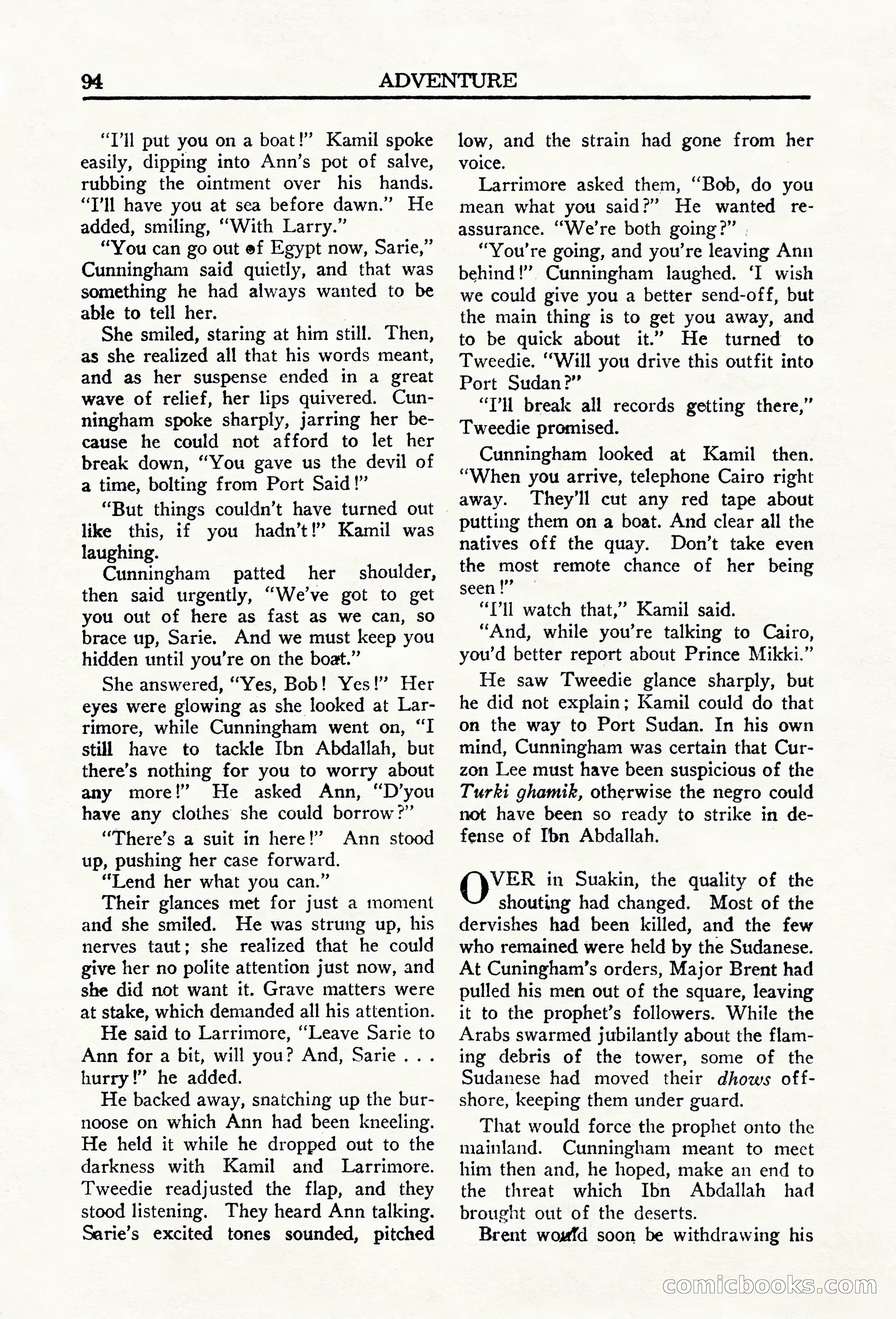 Adventure (Canada), March 1943 — page 96 of 116