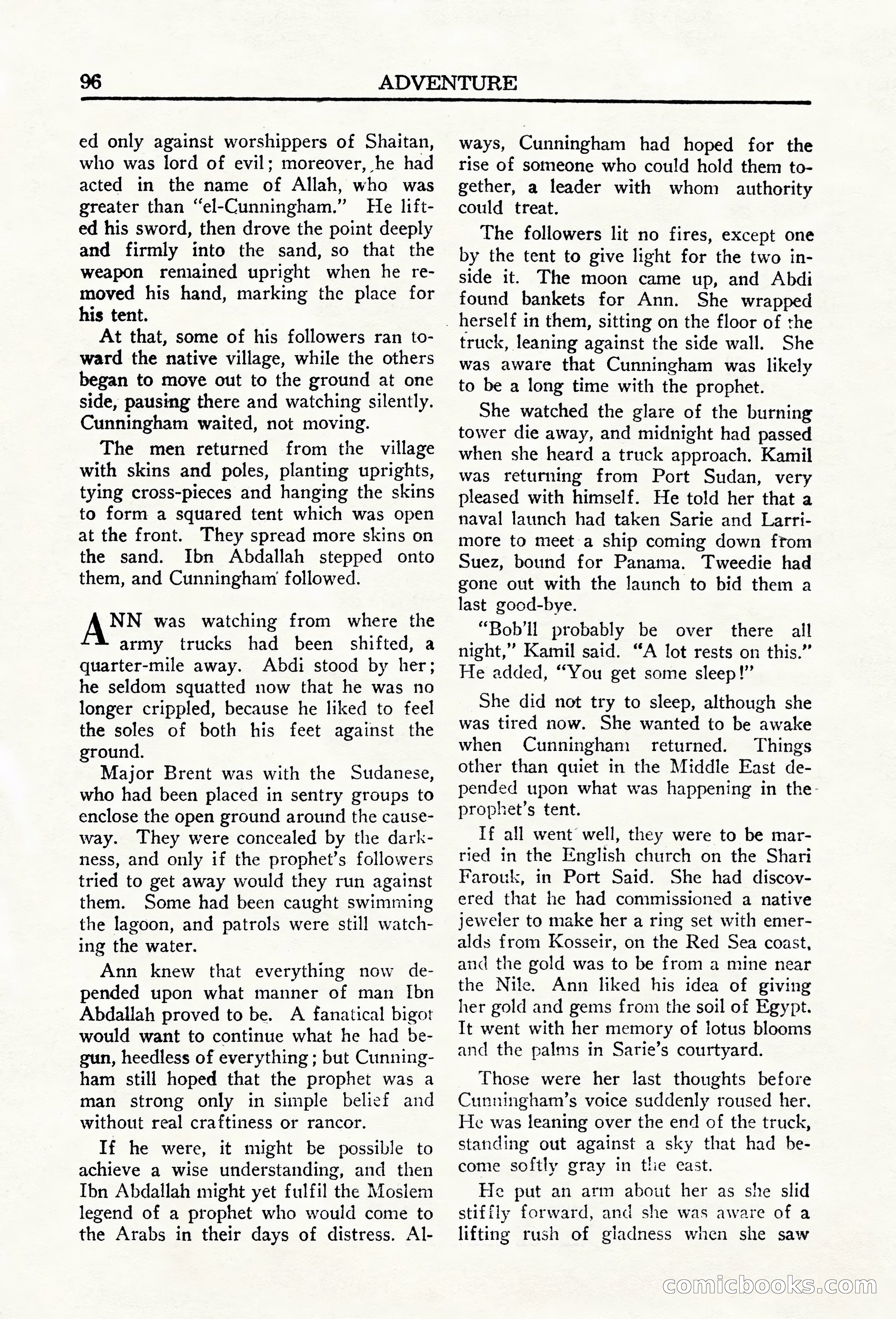 Adventure (Canada), March 1943 — page 98 of 116
