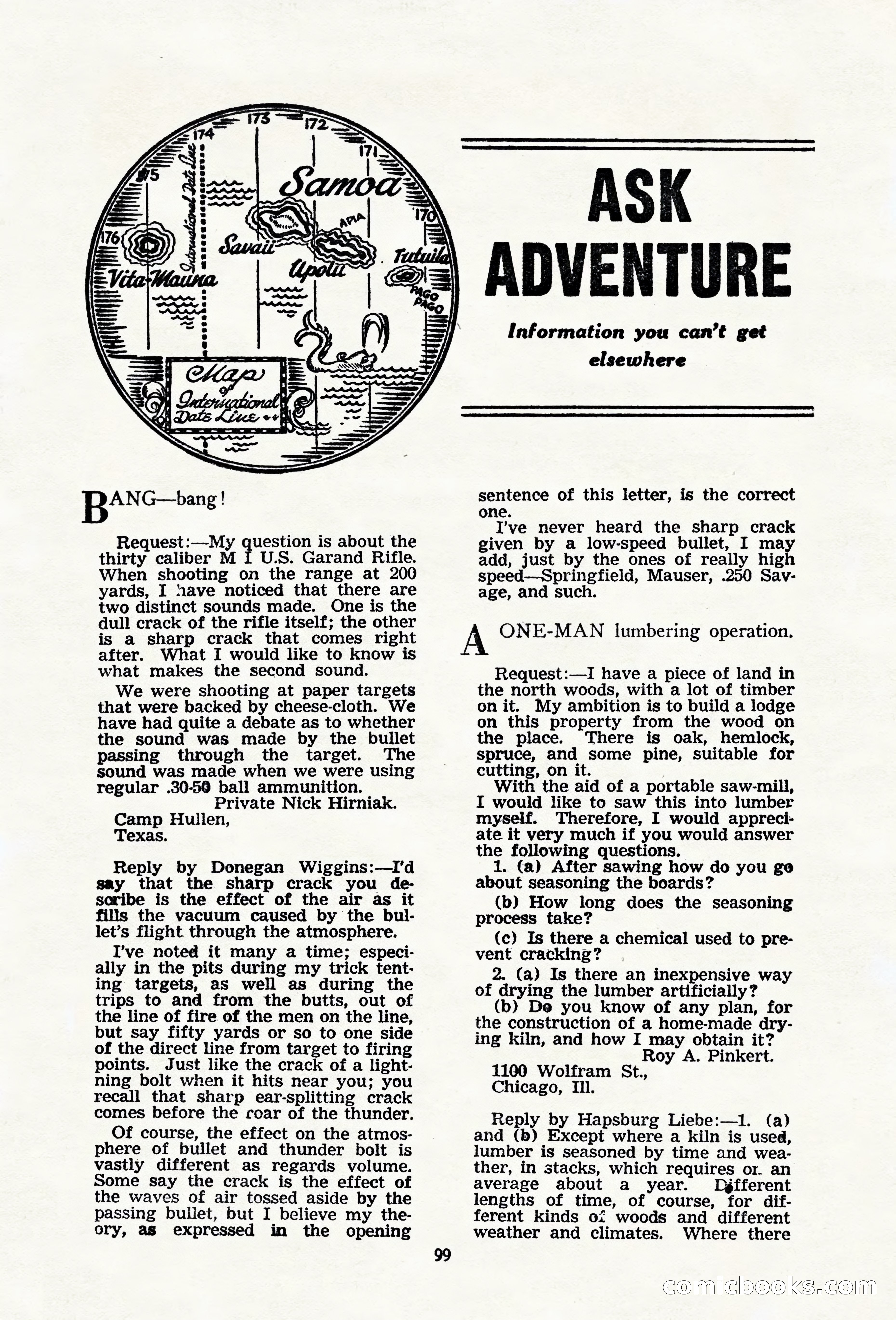 Adventure (Canada), March 1943 — page 101 of 116
