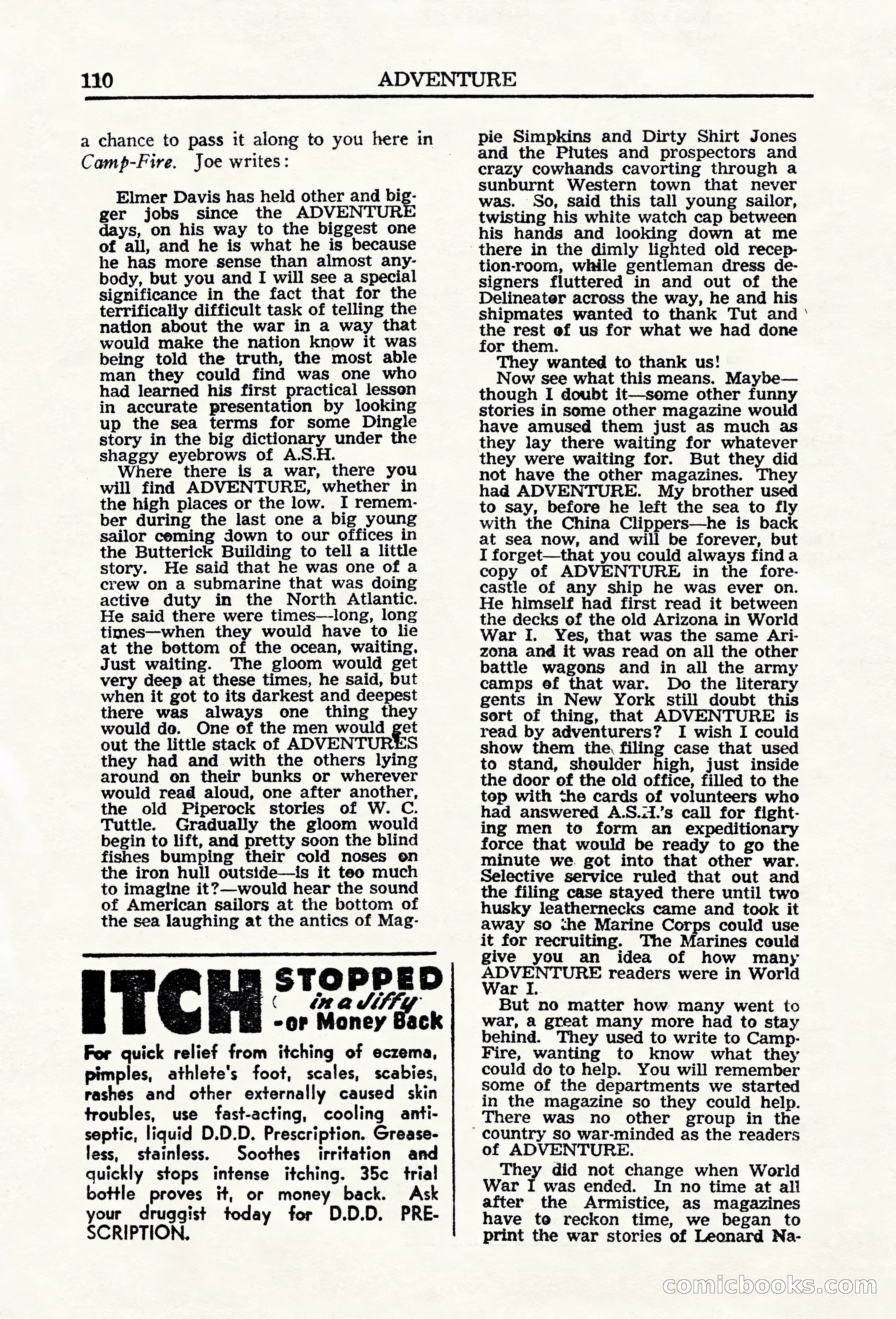 Adventure (Canada), March 1943 — page 112 of 116