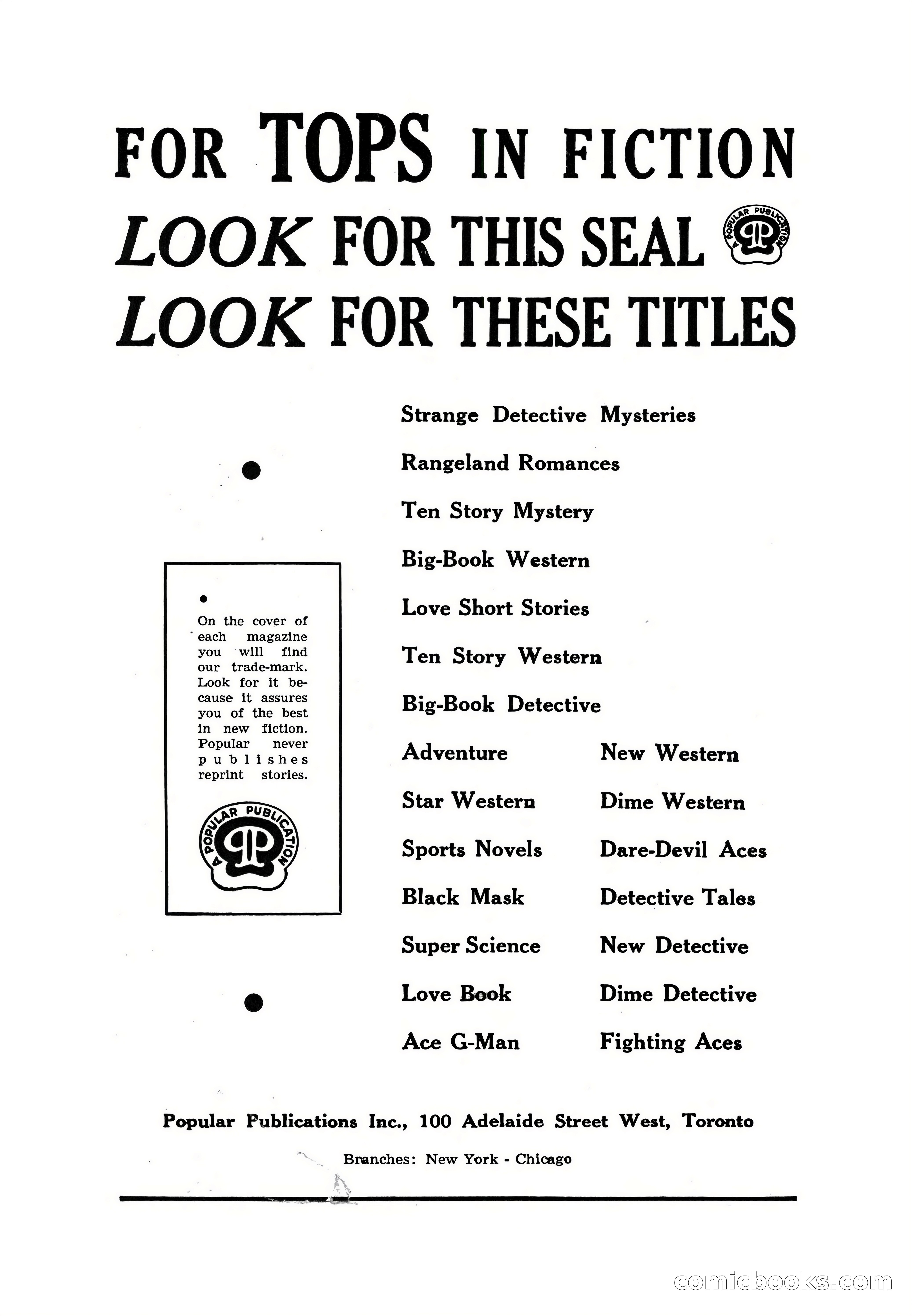 Adventure (Canada), March 1943 — page 115 of 116