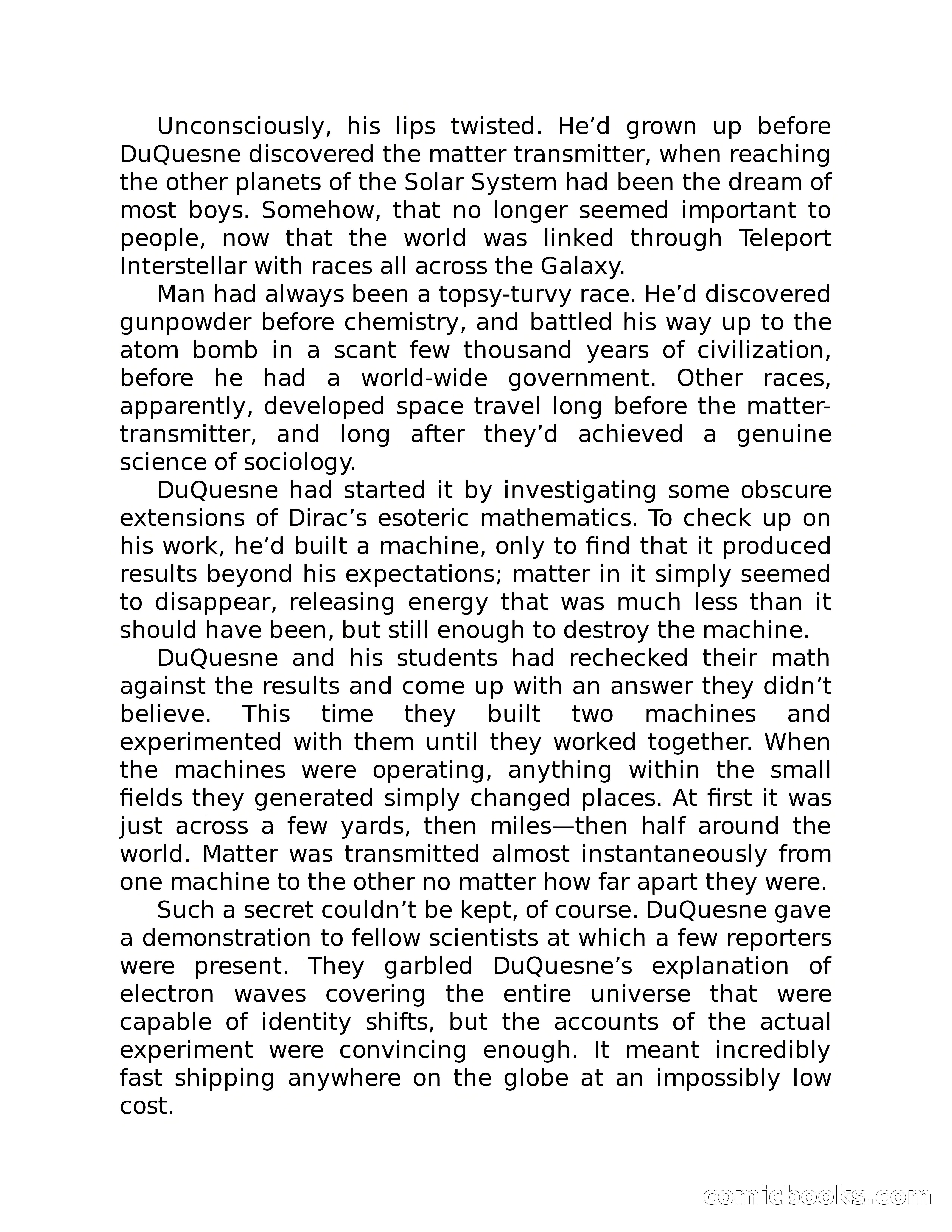 Adventures in the Far Future & Tales of Outer Space — page 9 of 330