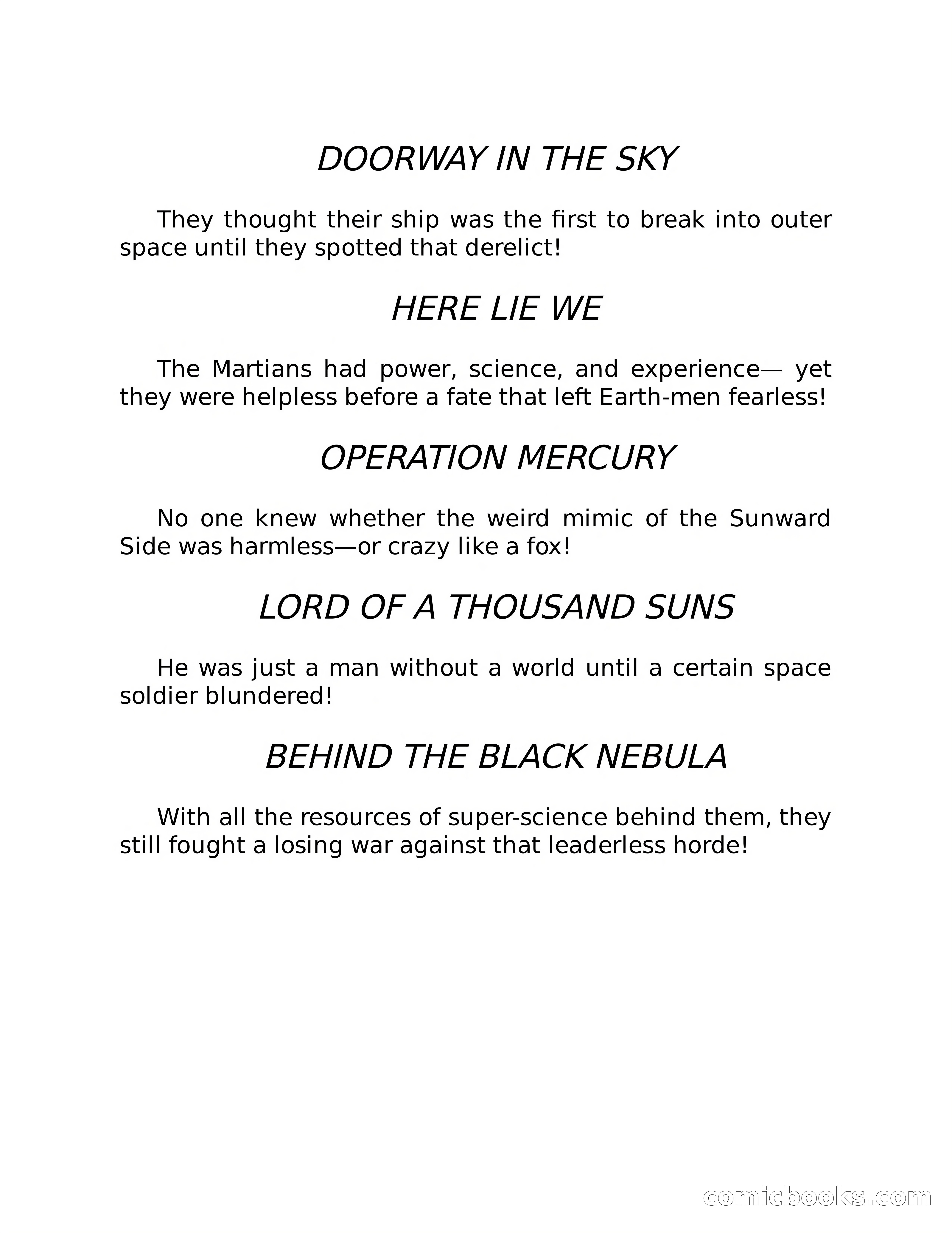 Adventures in the Far Future & Tales of Outer Space — page 182 of 330