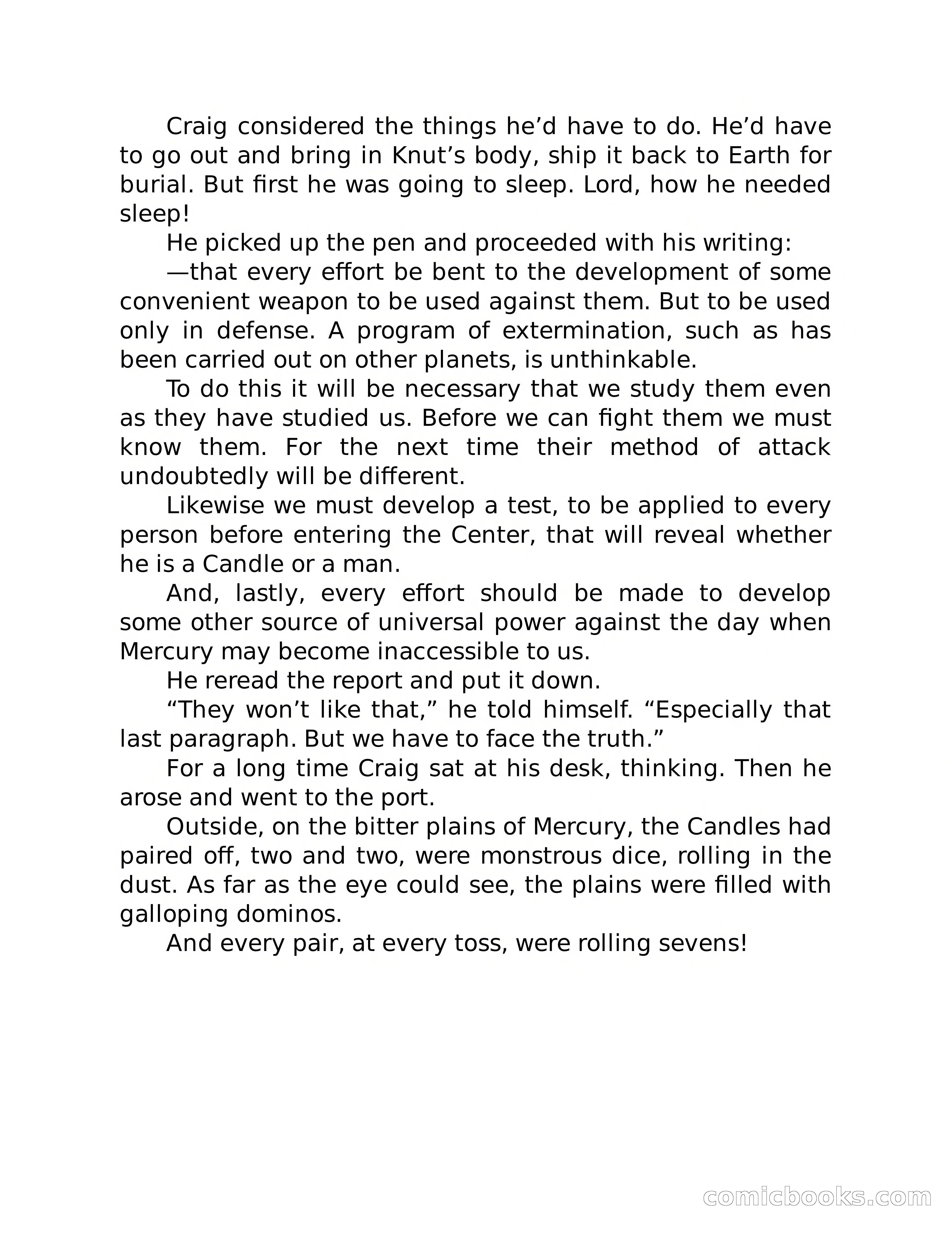 Adventures in the Far Future & Tales of Outer Space — page 265 of 330