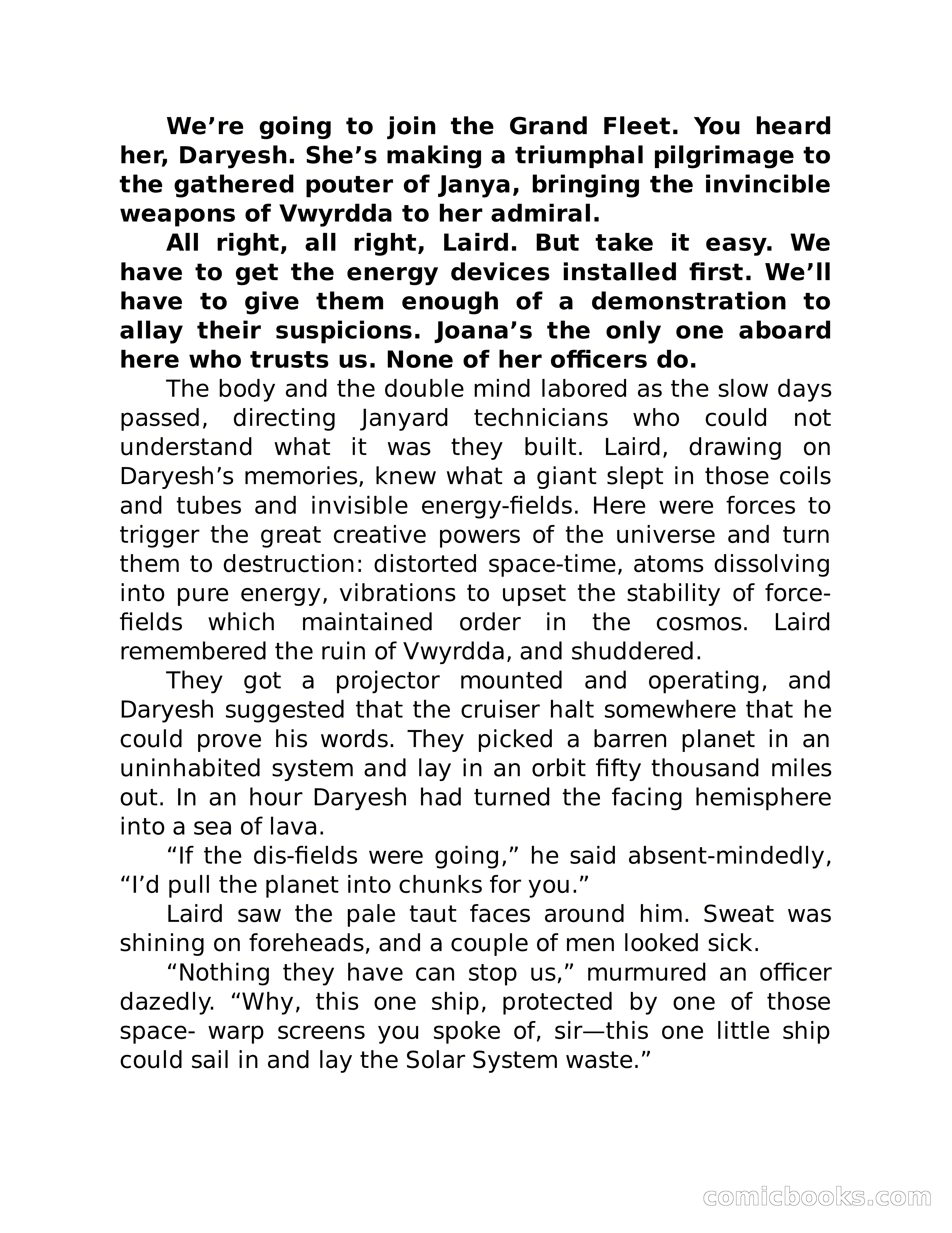 Adventures in the Far Future & Tales of Outer Space — page 289 of 330