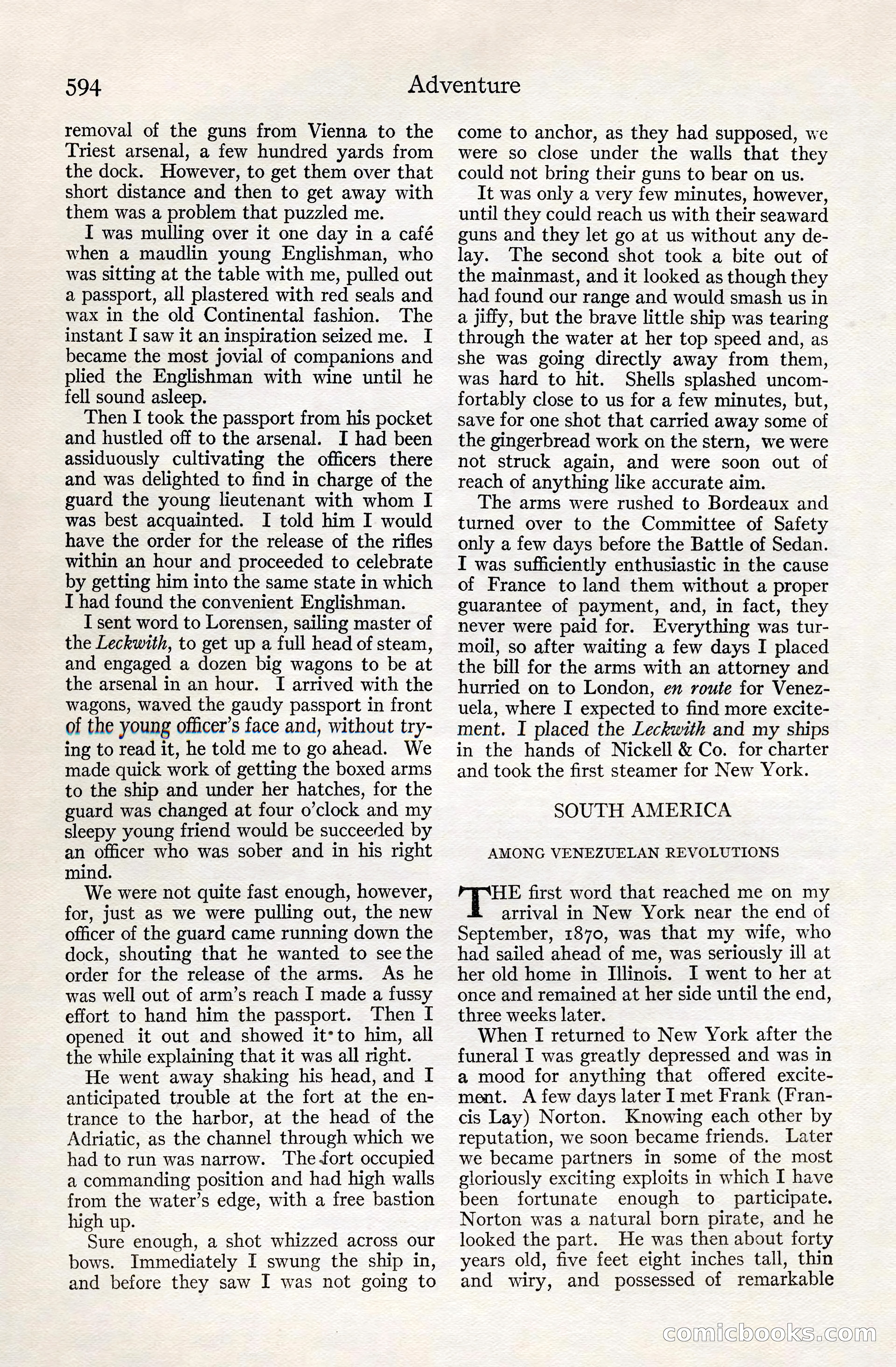 Adventure Magazine Cover — page 30 of 196