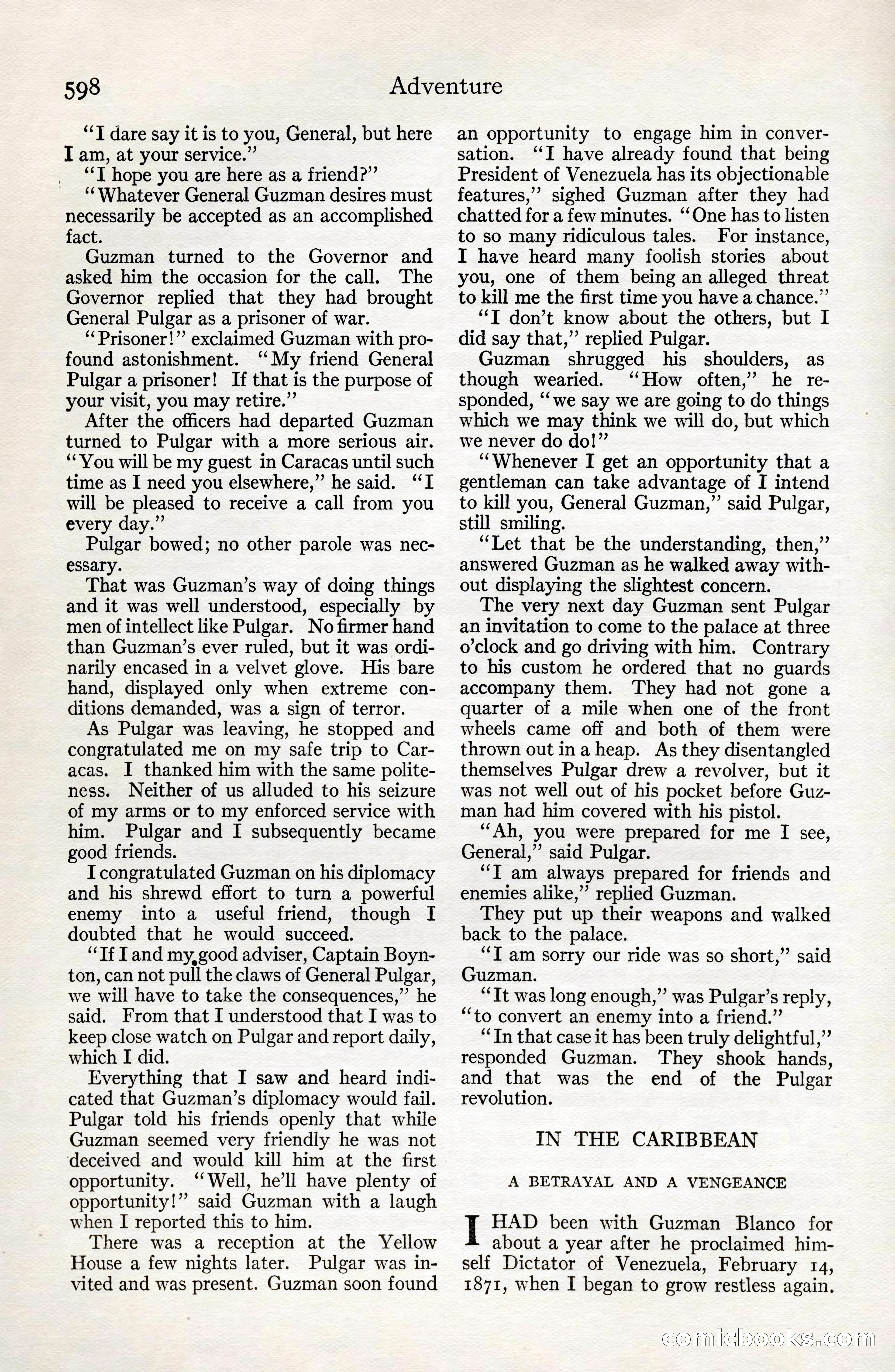 Adventure Magazine Cover — page 34 of 196