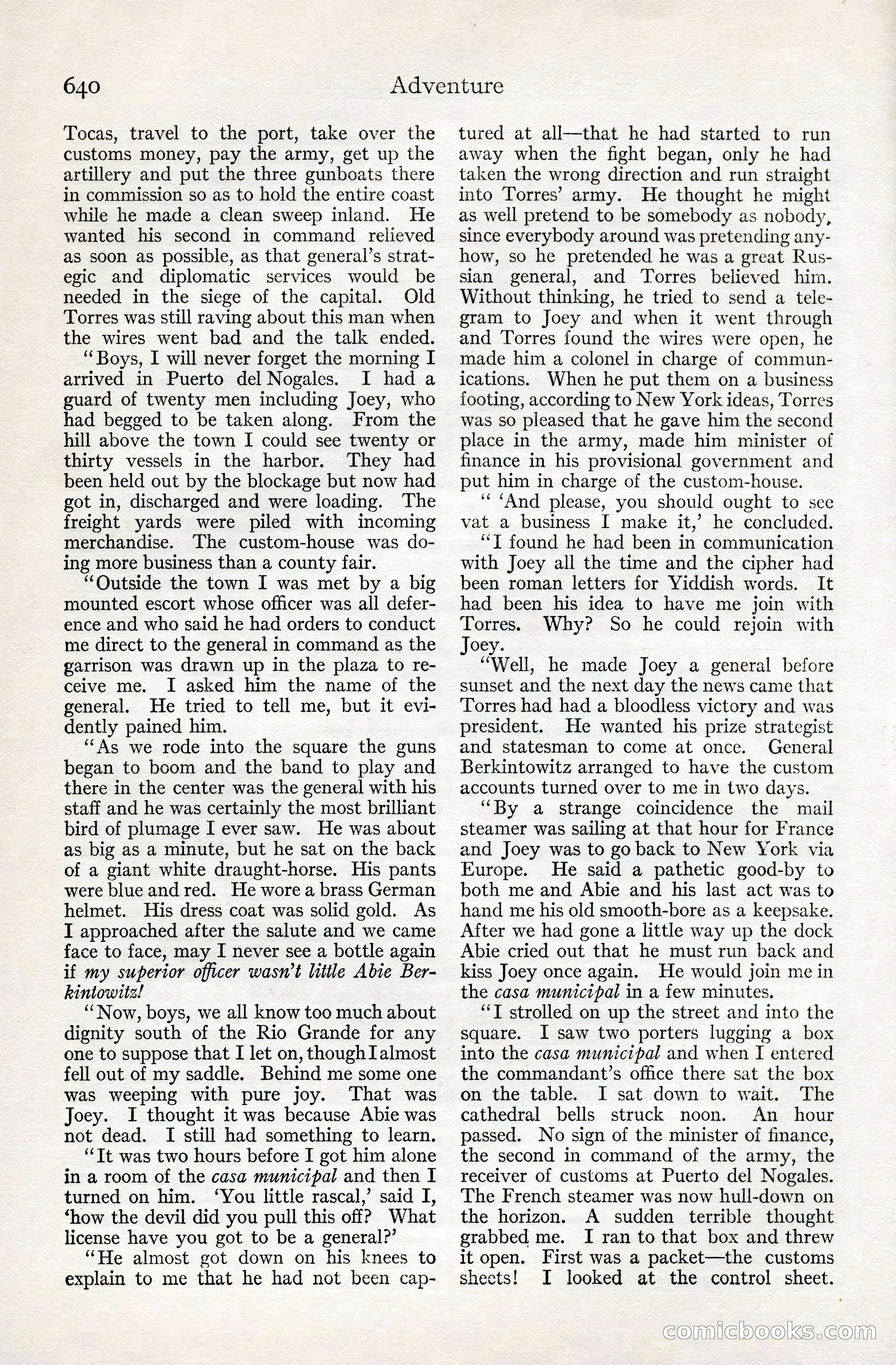 Adventure Magazine Cover — page 76 of 196