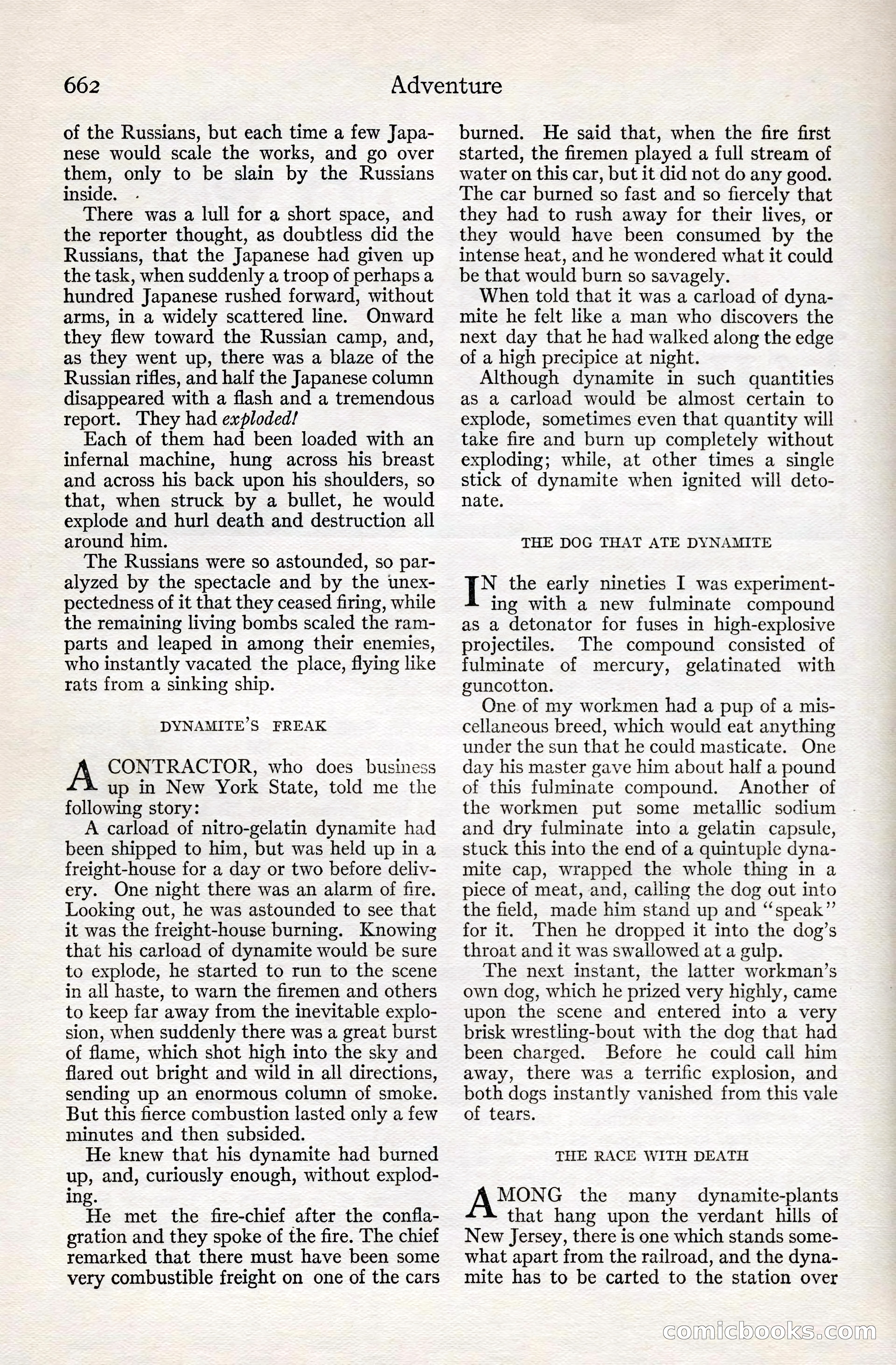 Adventure Magazine Cover — page 98 of 196