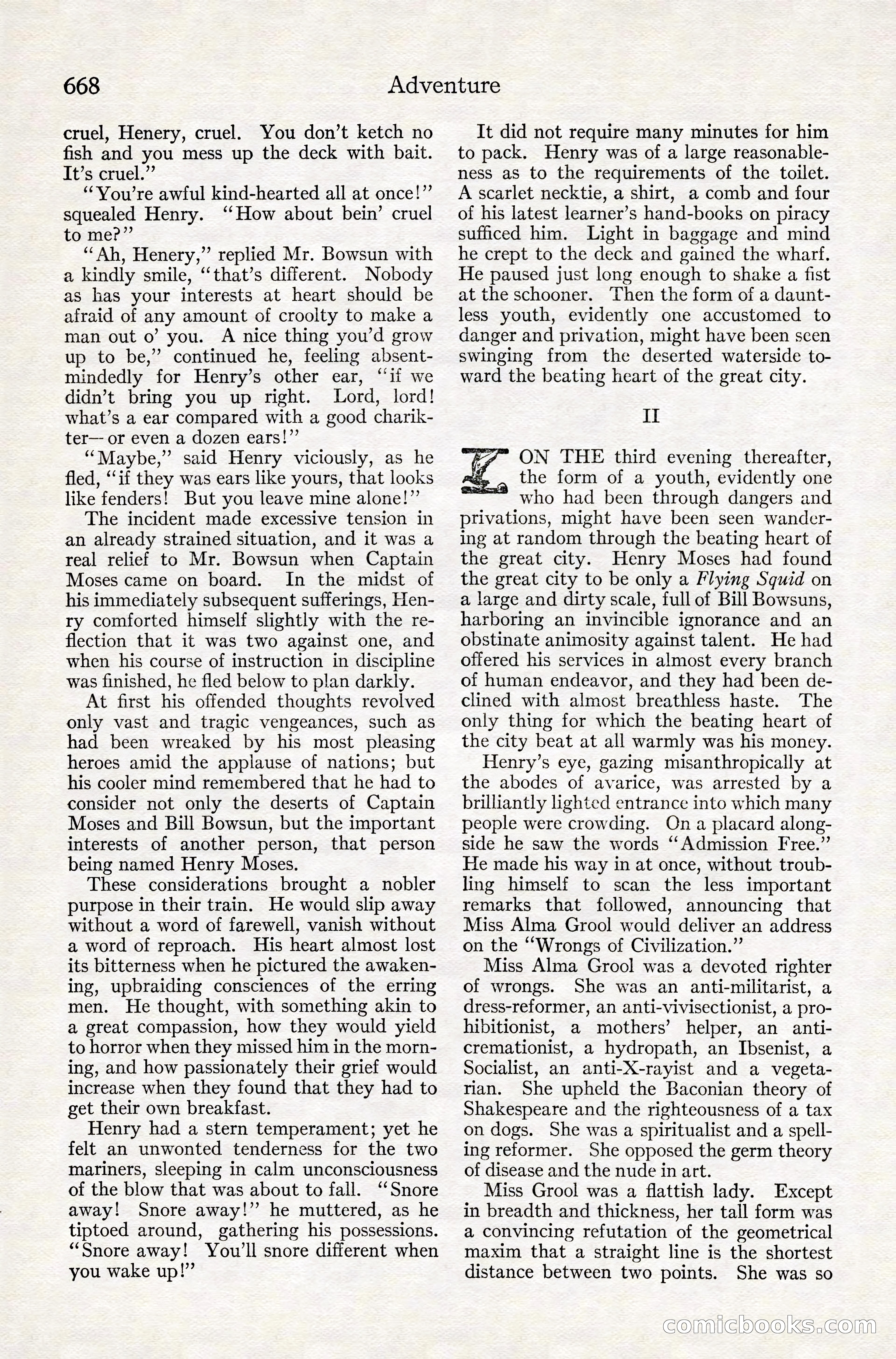 Adventure Magazine Cover — page 104 of 196