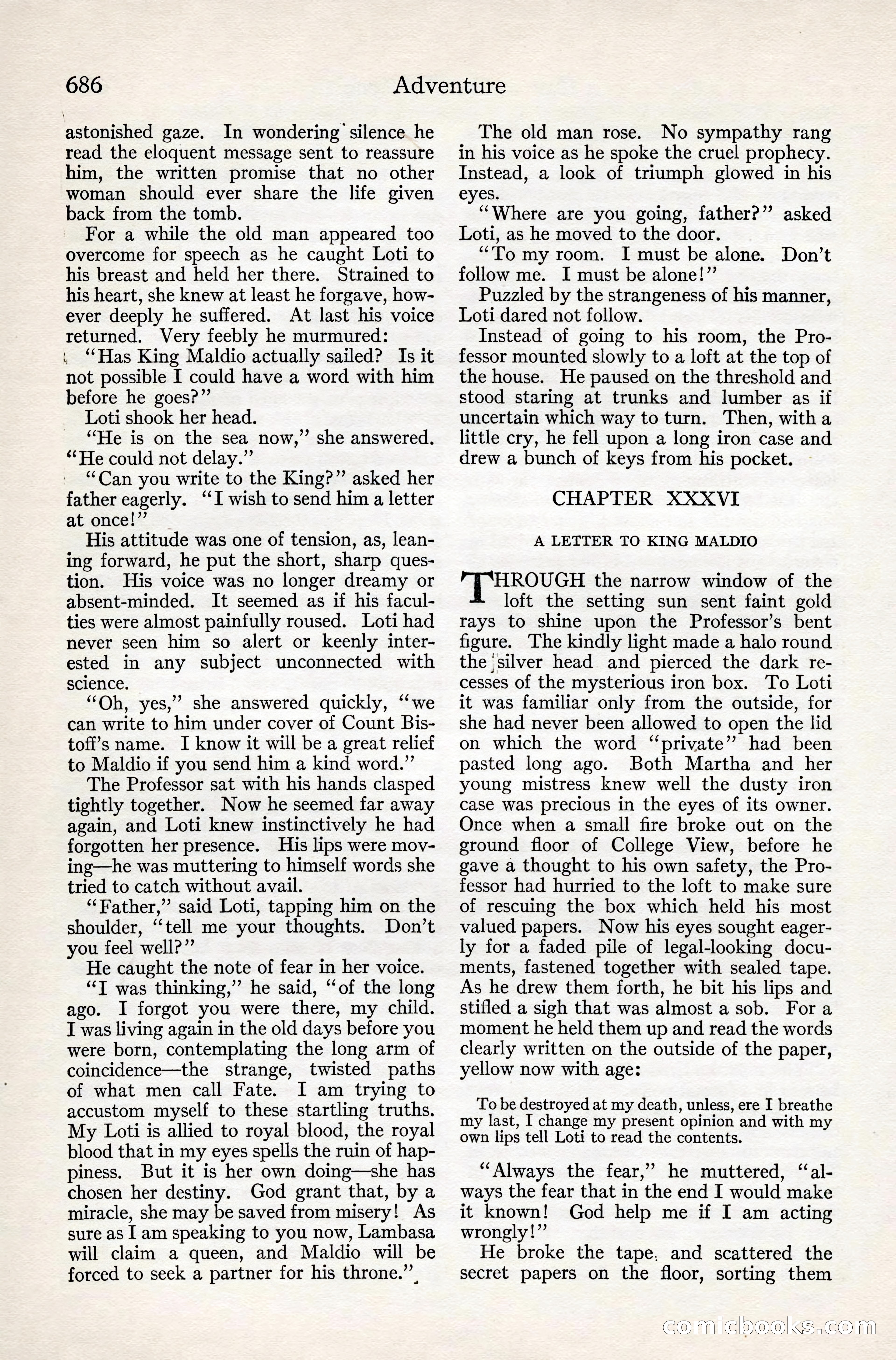 Adventure Magazine Cover — page 122 of 196