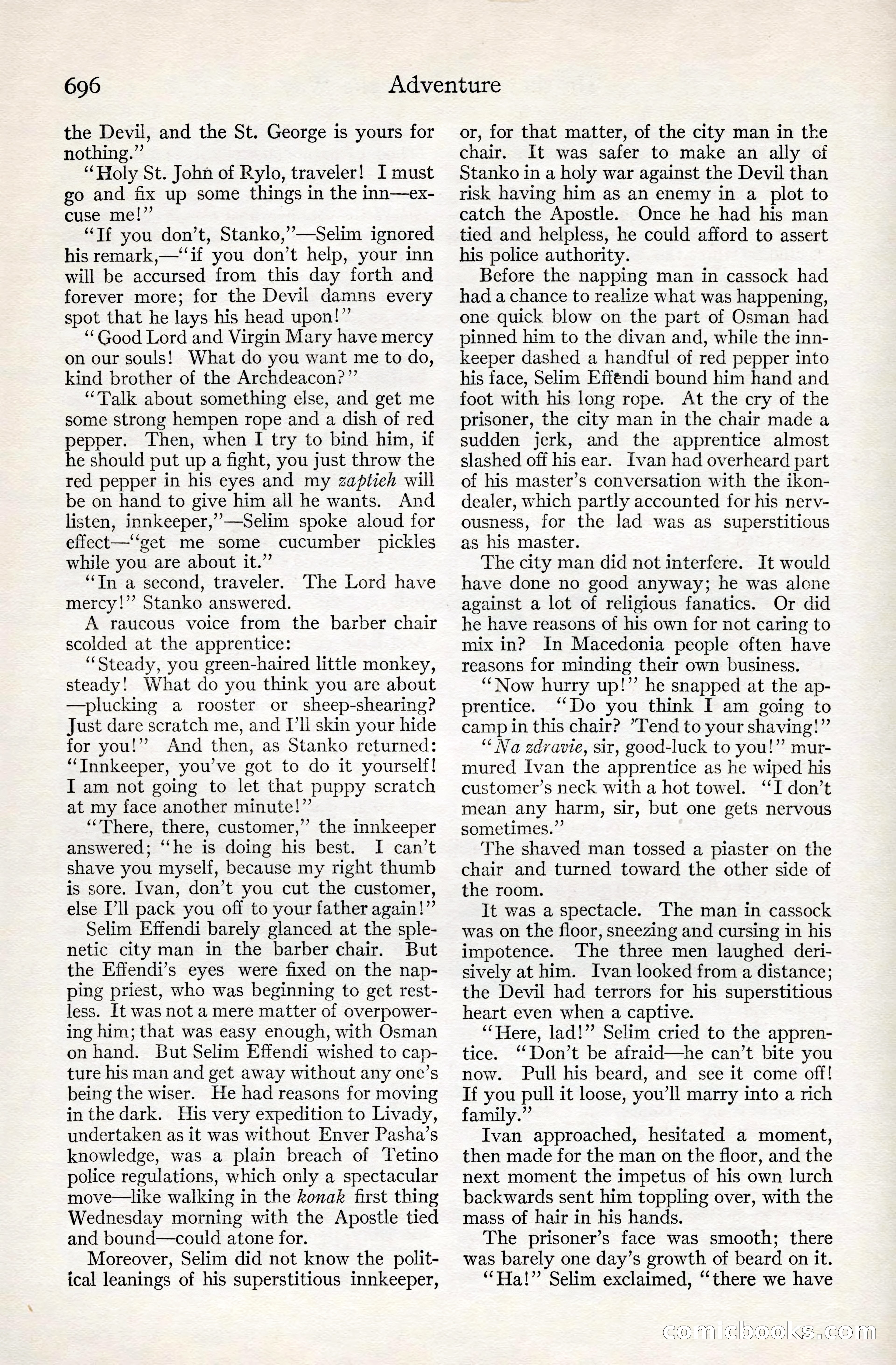 Adventure Magazine Cover — page 132 of 196