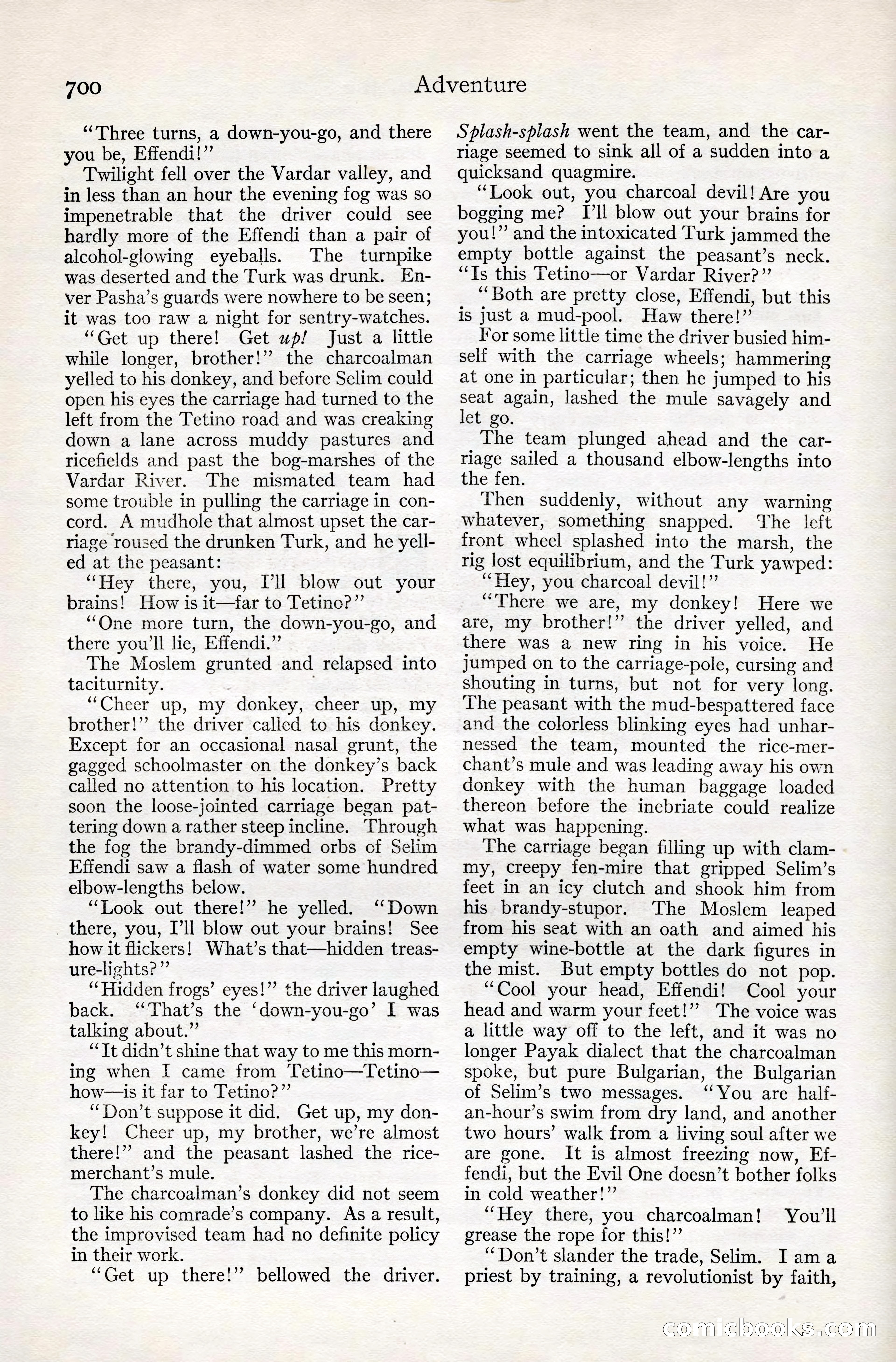 Adventure Magazine Cover — page 136 of 196