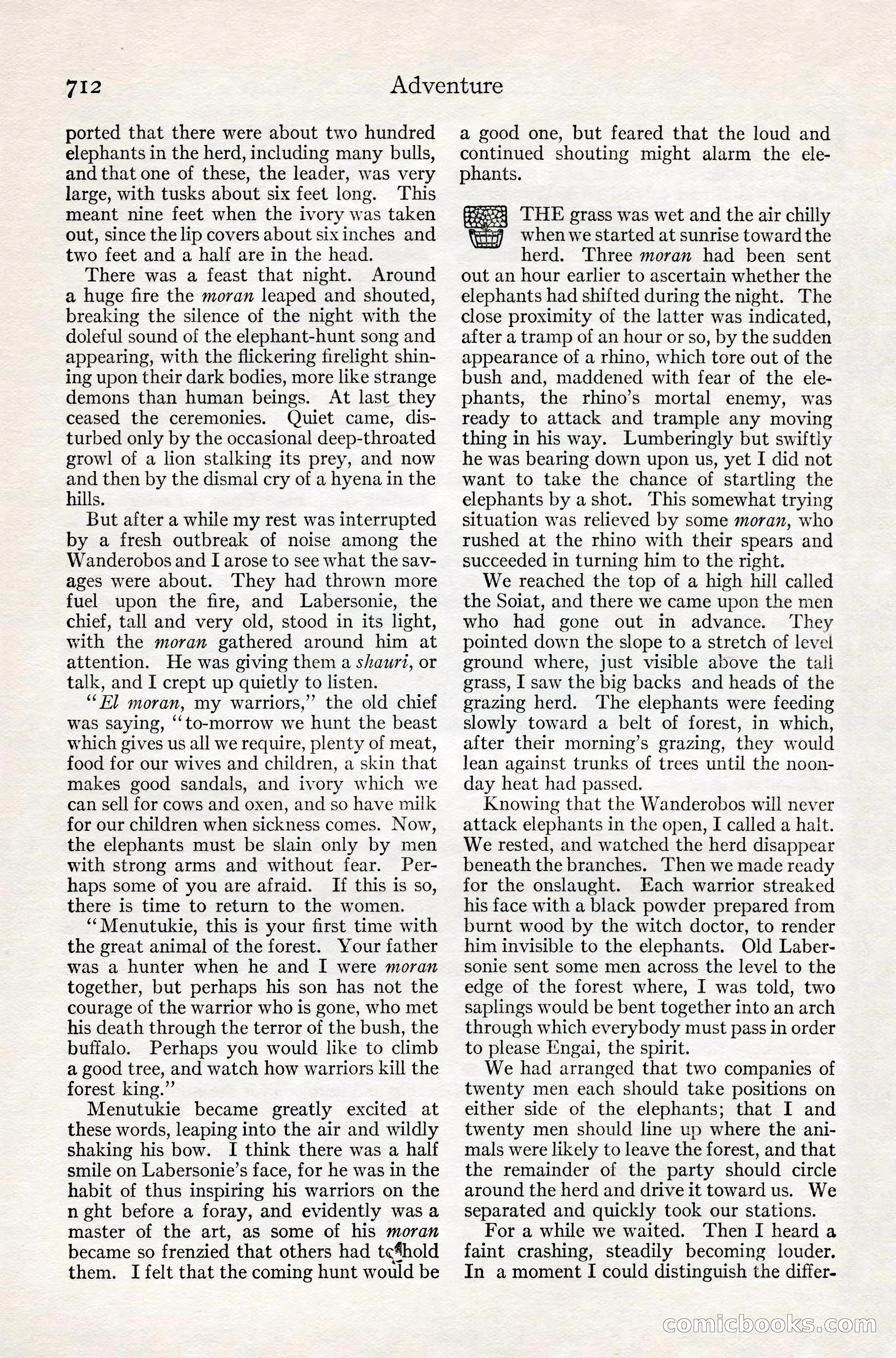 Adventure Magazine Cover — page 148 of 196