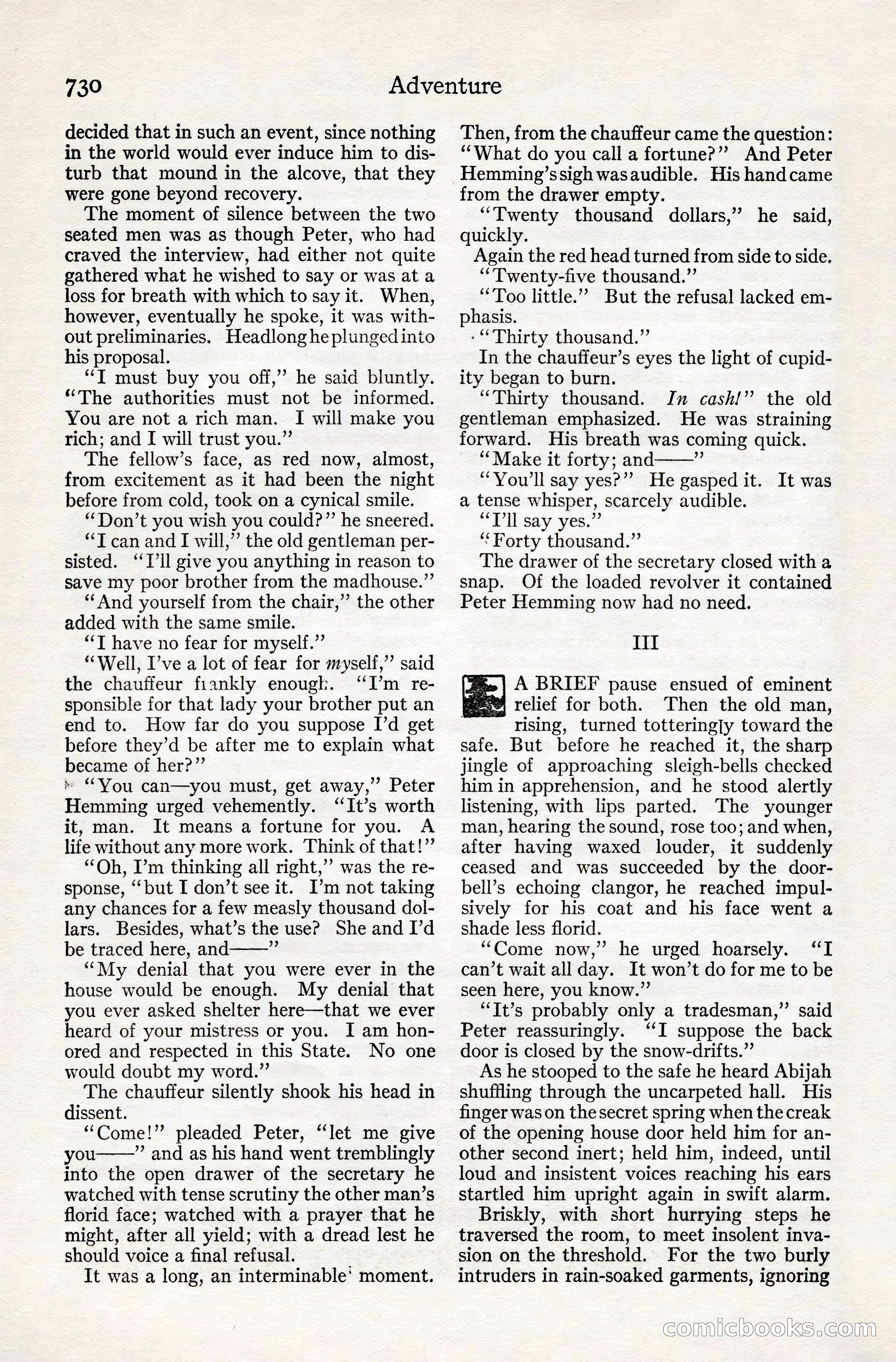 Adventure Magazine Cover — page 166 of 196