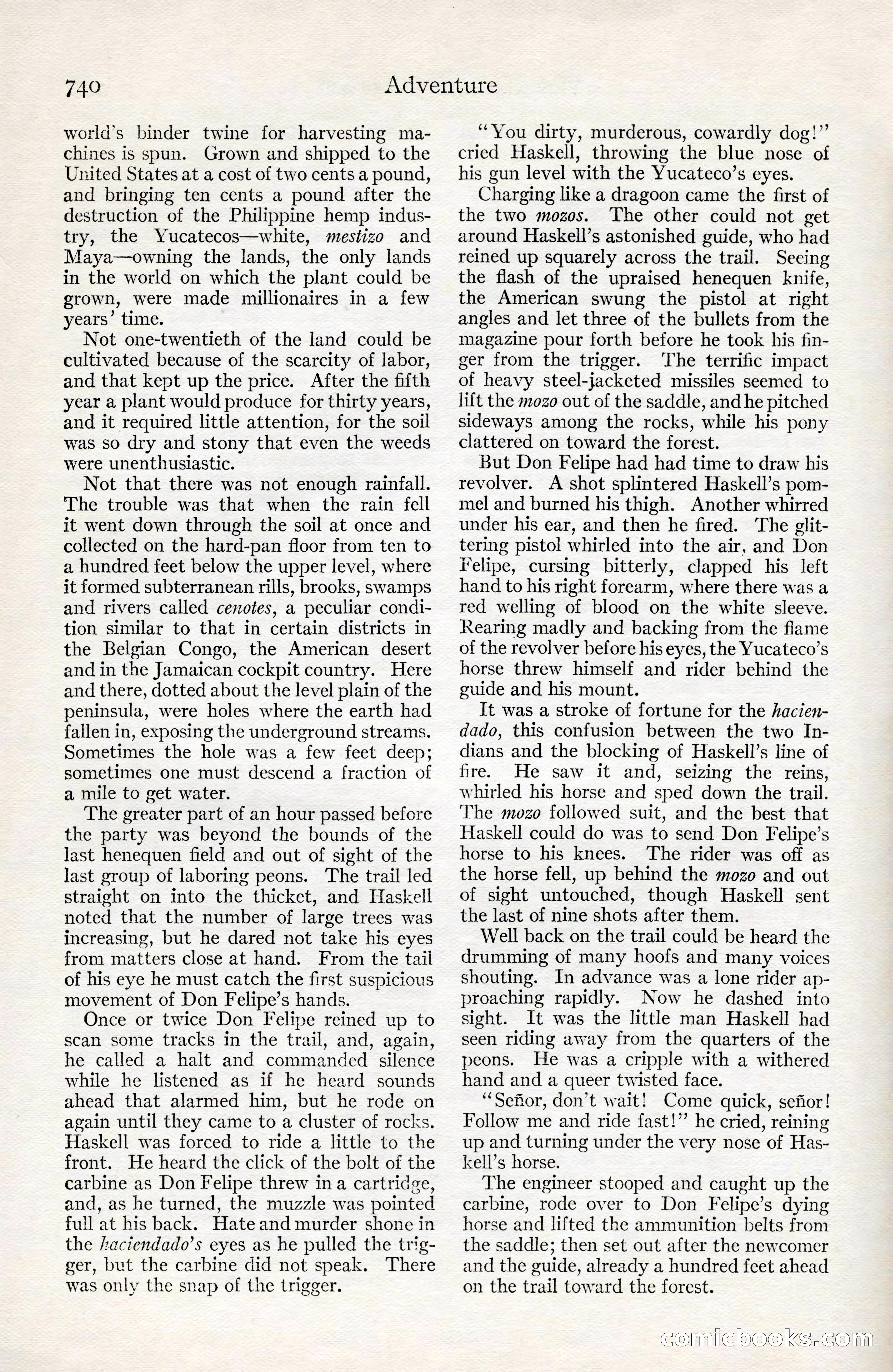 Adventure Magazine Cover — page 176 of 196