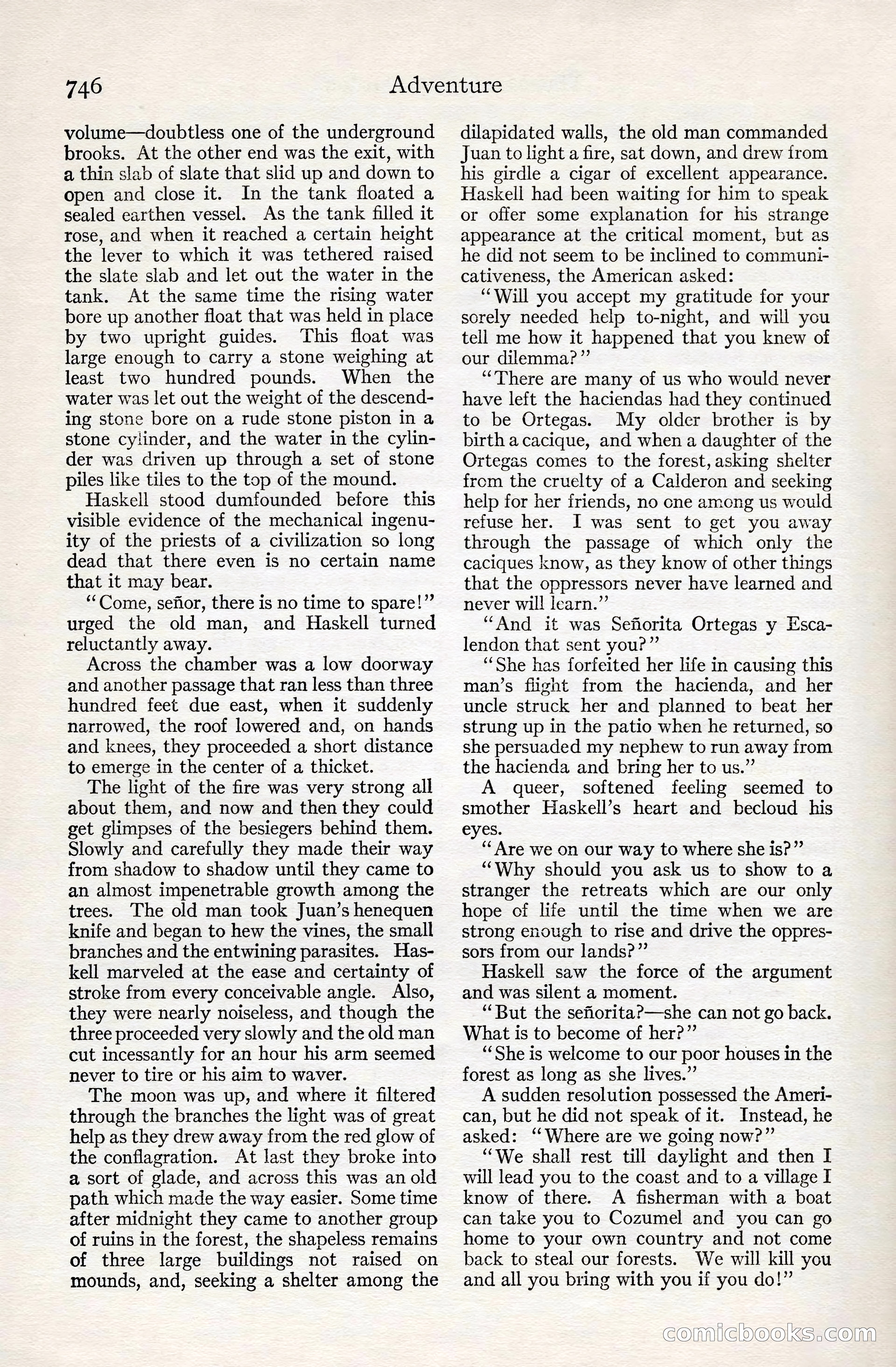 Adventure Magazine Cover — page 182 of 196