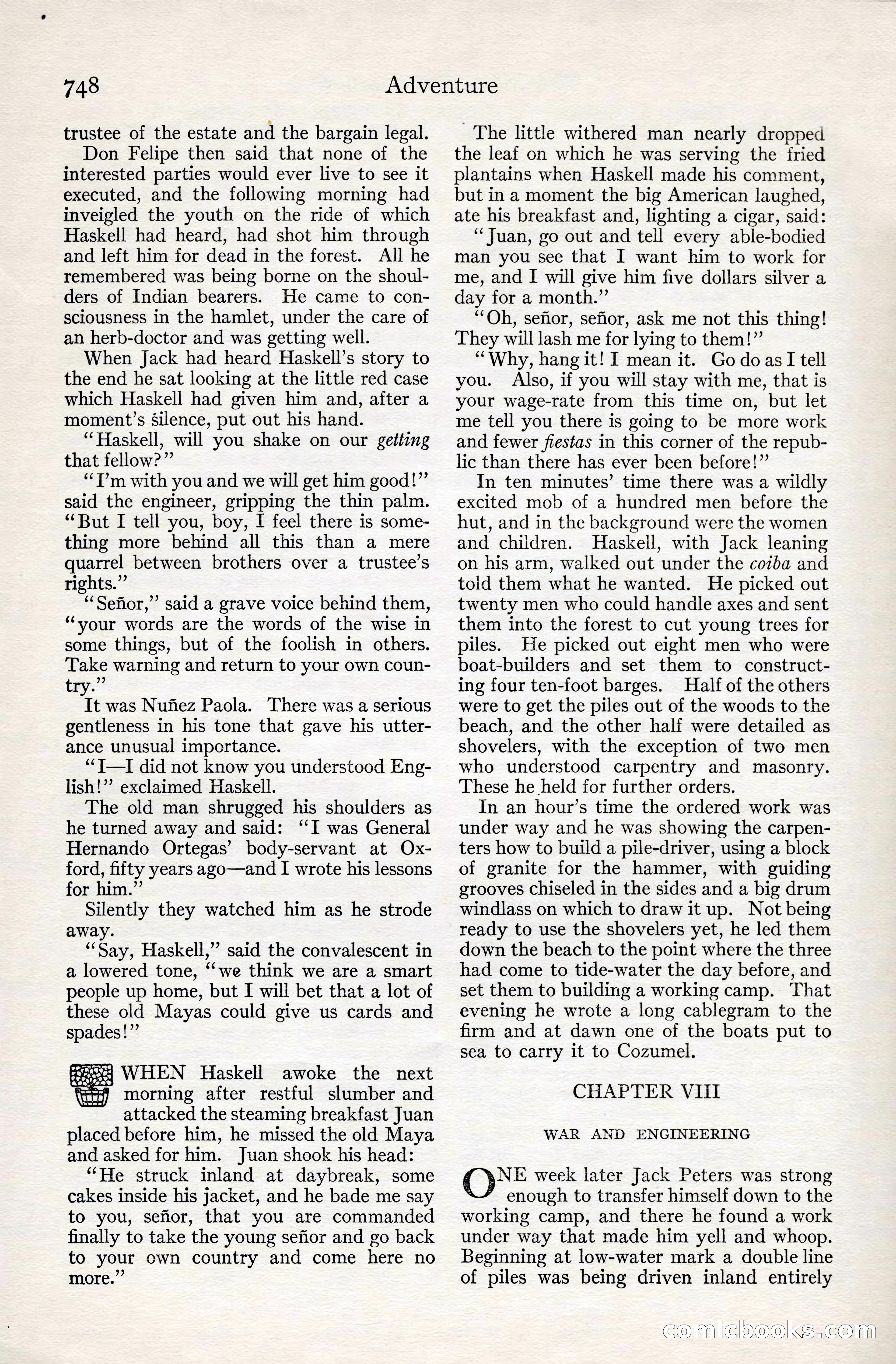 Adventure Magazine Cover — page 184 of 196