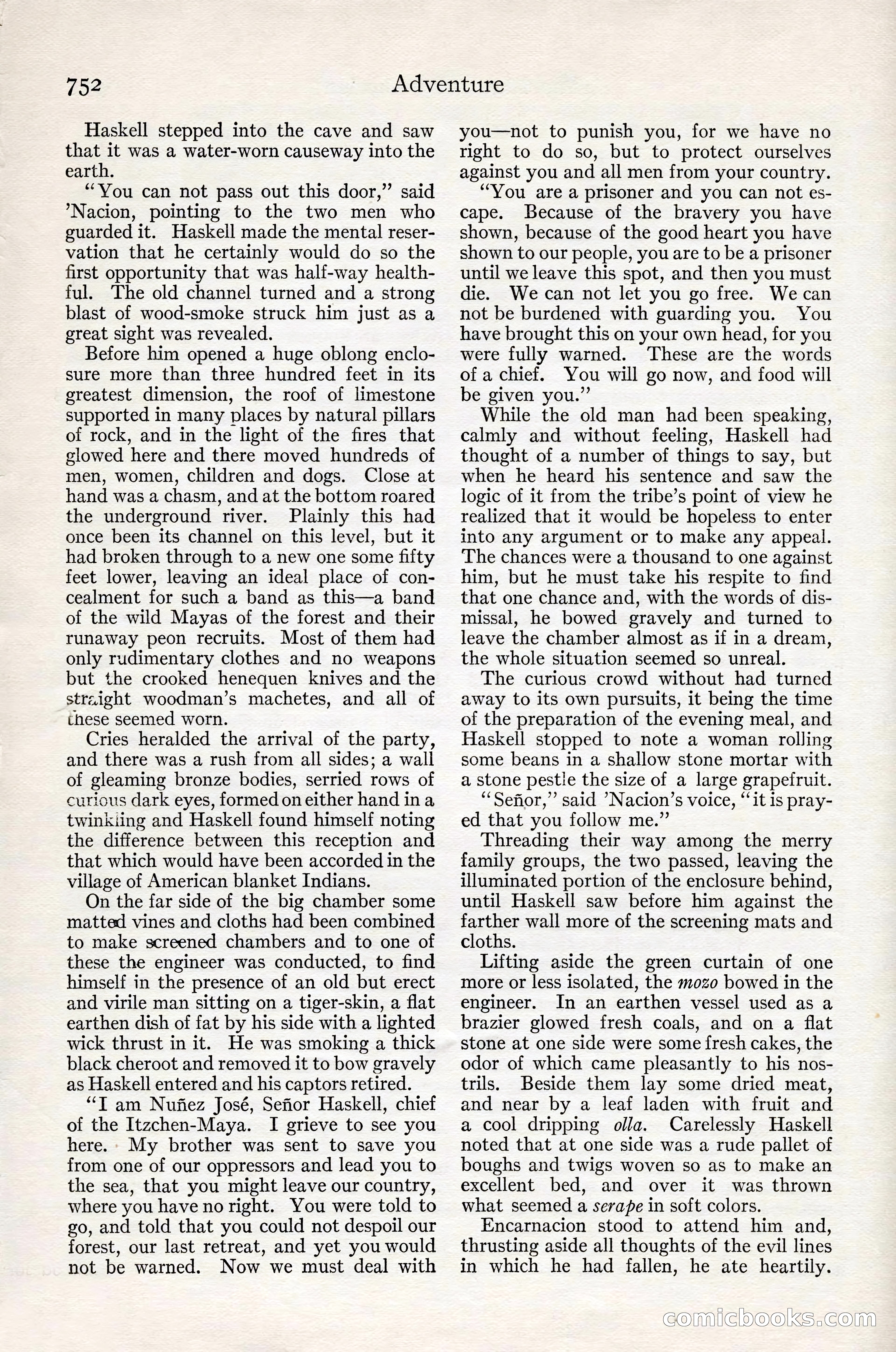 Adventure Magazine Cover — page 188 of 196