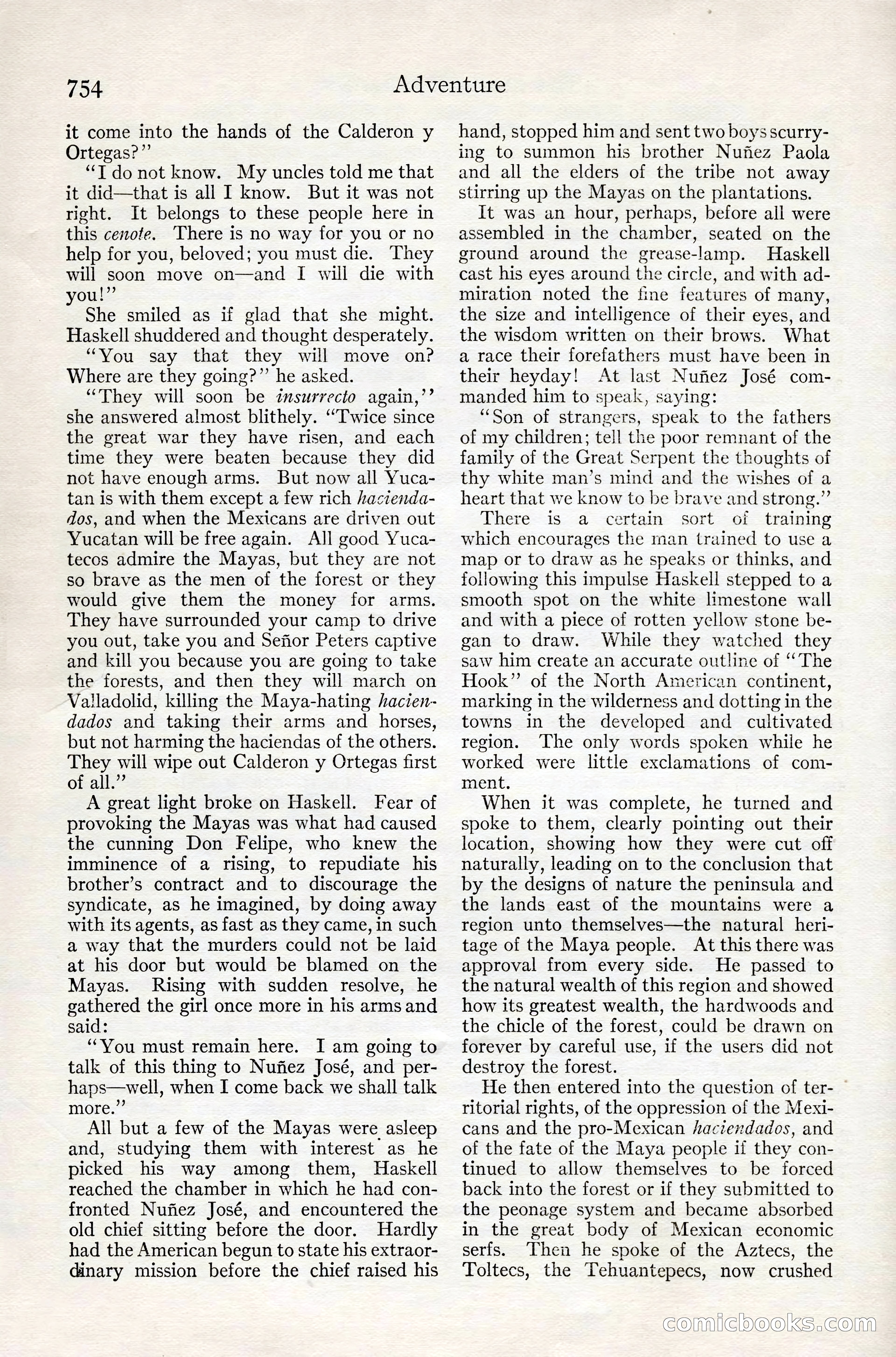Adventure Magazine Cover — page 190 of 196