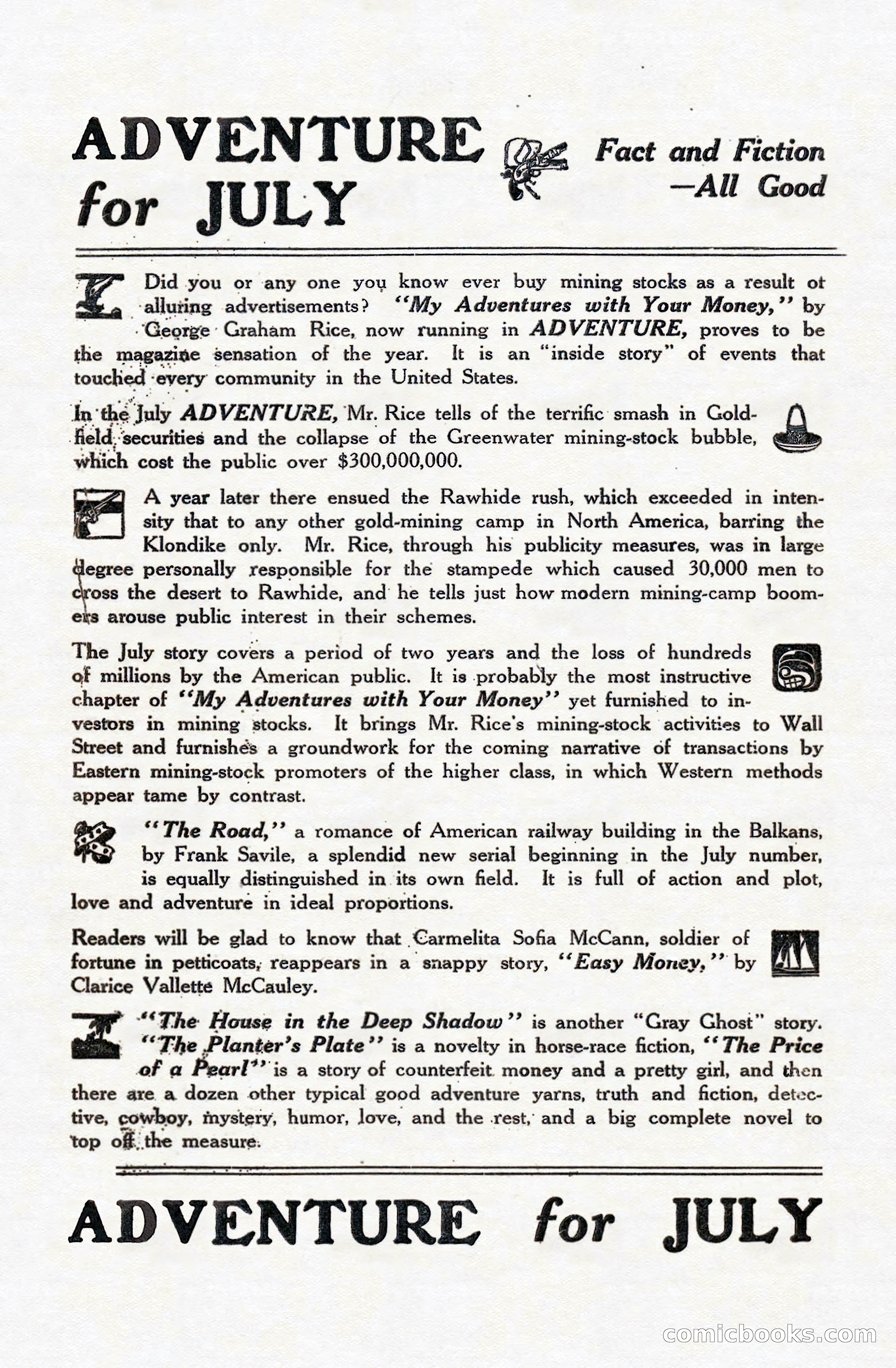 Adventure, June 1911 — page 4 of 196