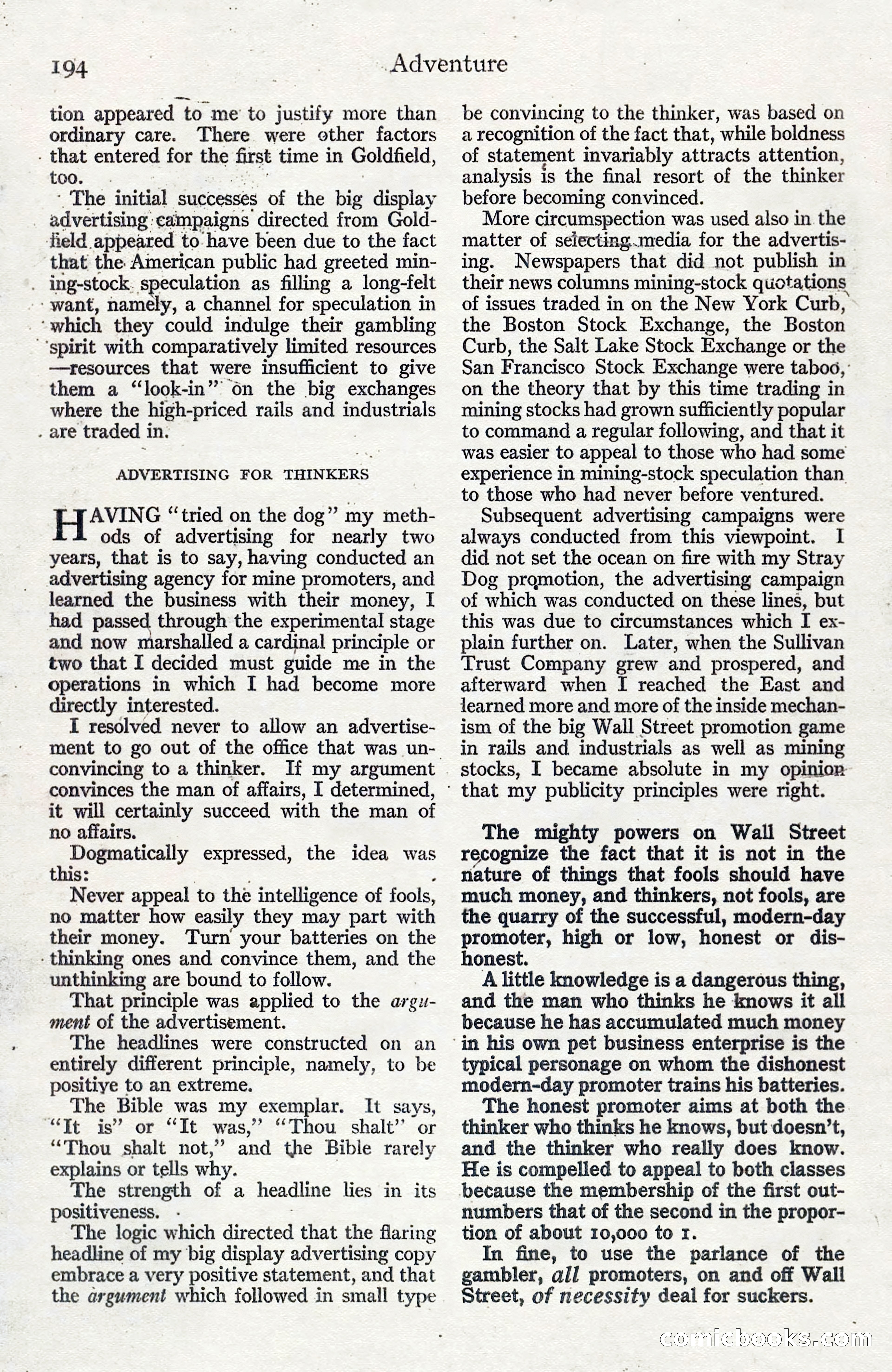 Adventure, June 1911 — page 8 of 196