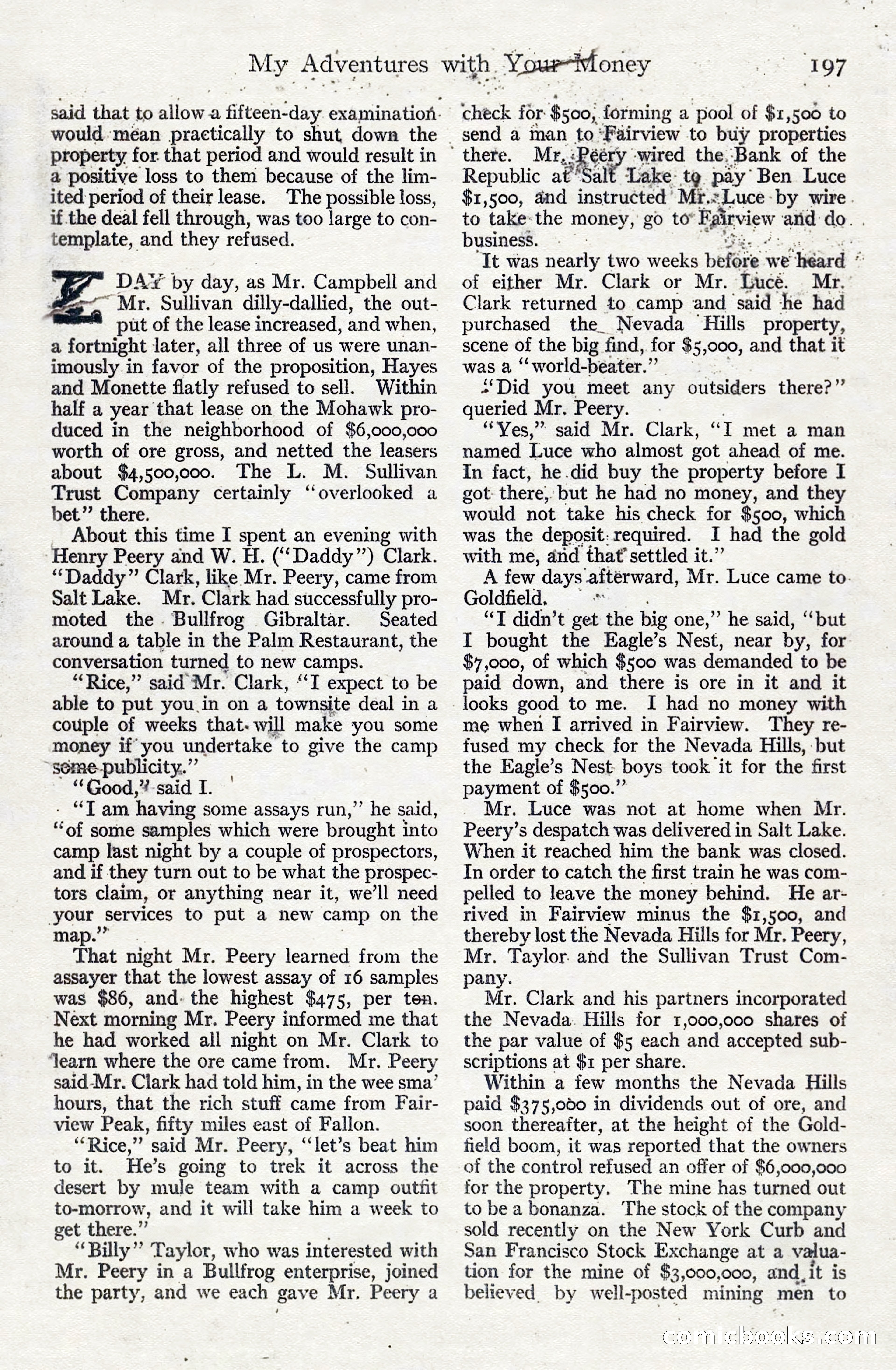 Adventure, June 1911 — page 11 of 196
