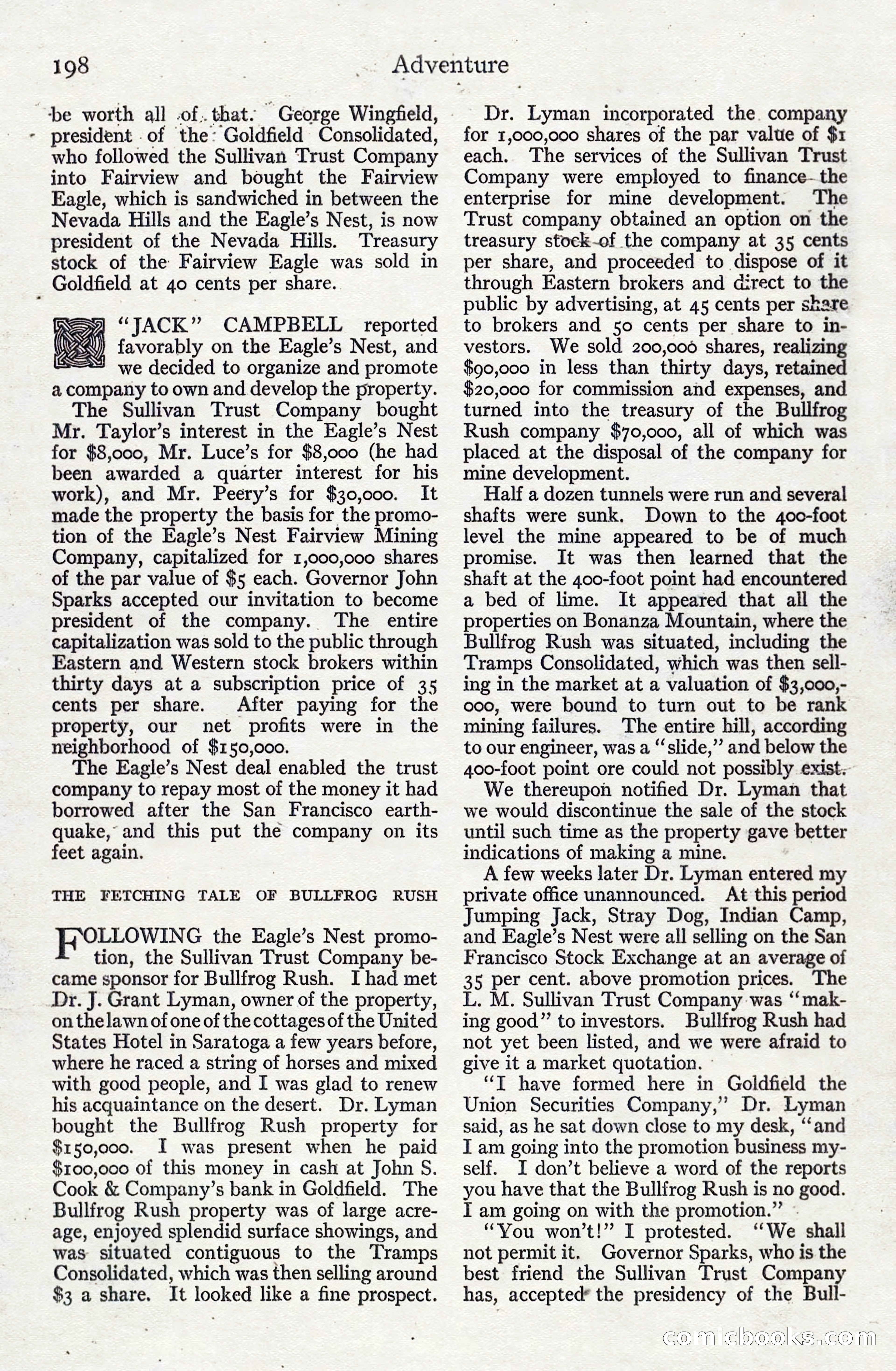 Adventure, June 1911 — page 12 of 196