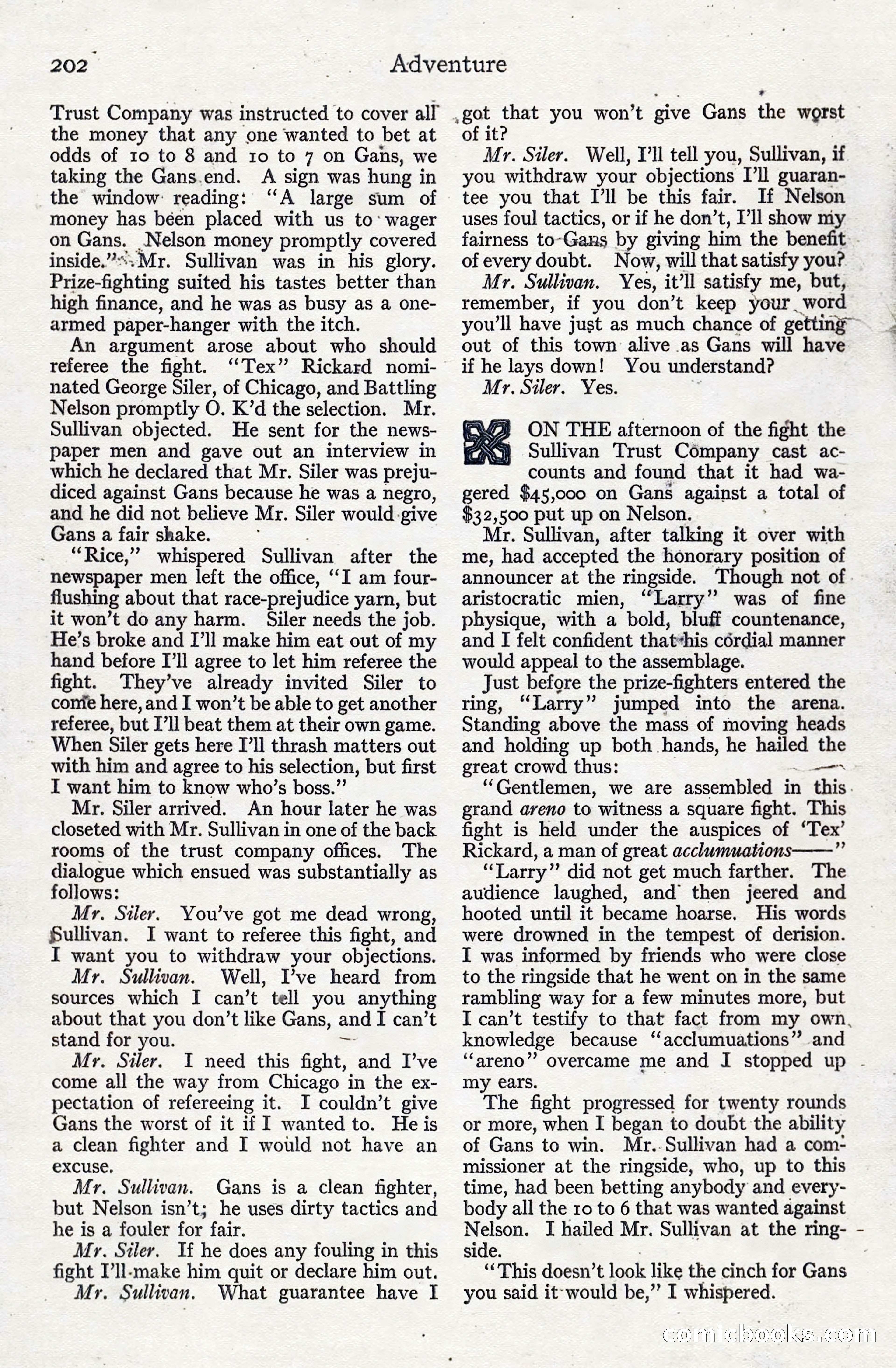 Adventure, June 1911 — page 16 of 196