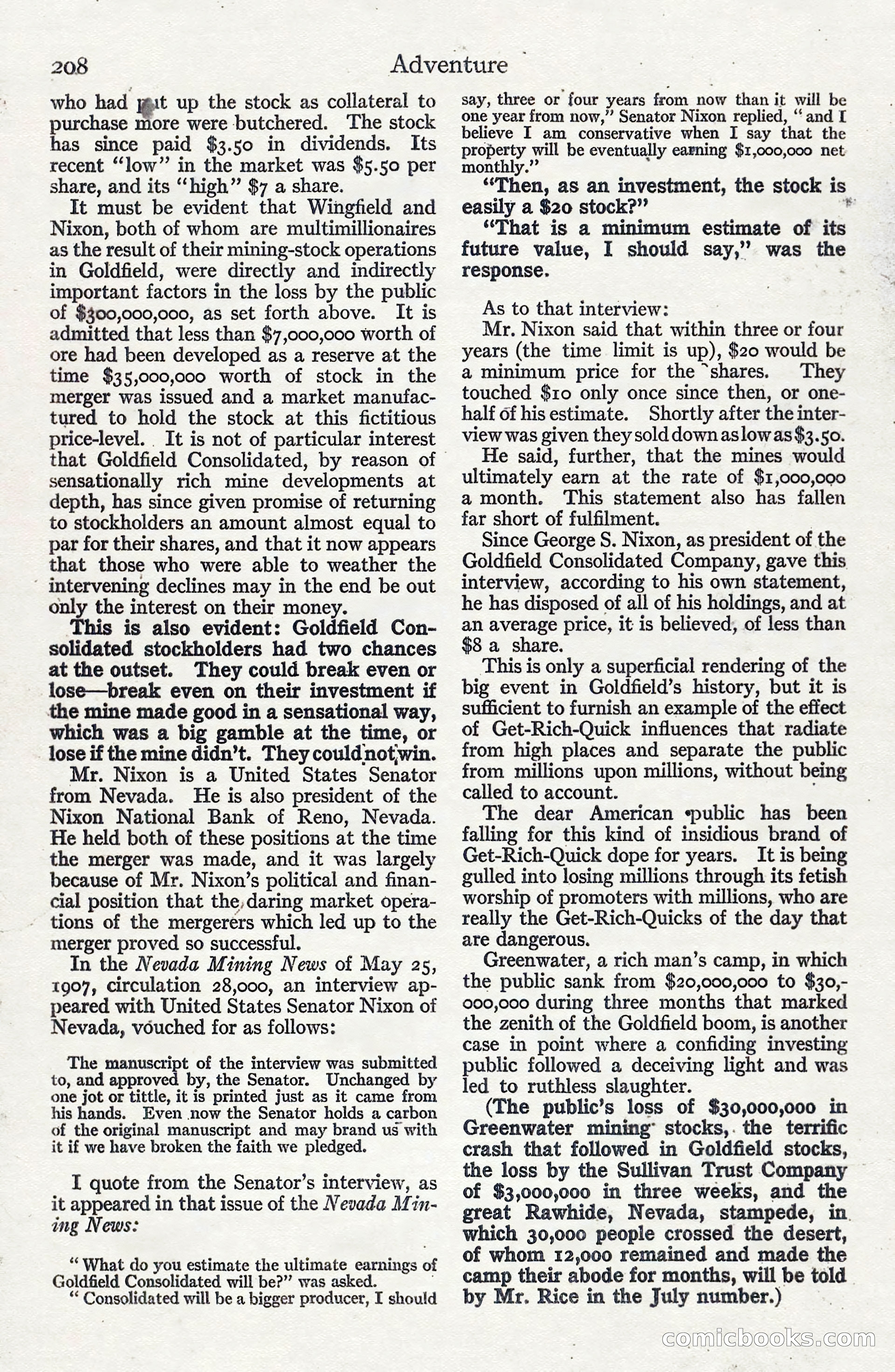 Adventure, June 1911 — page 22 of 196