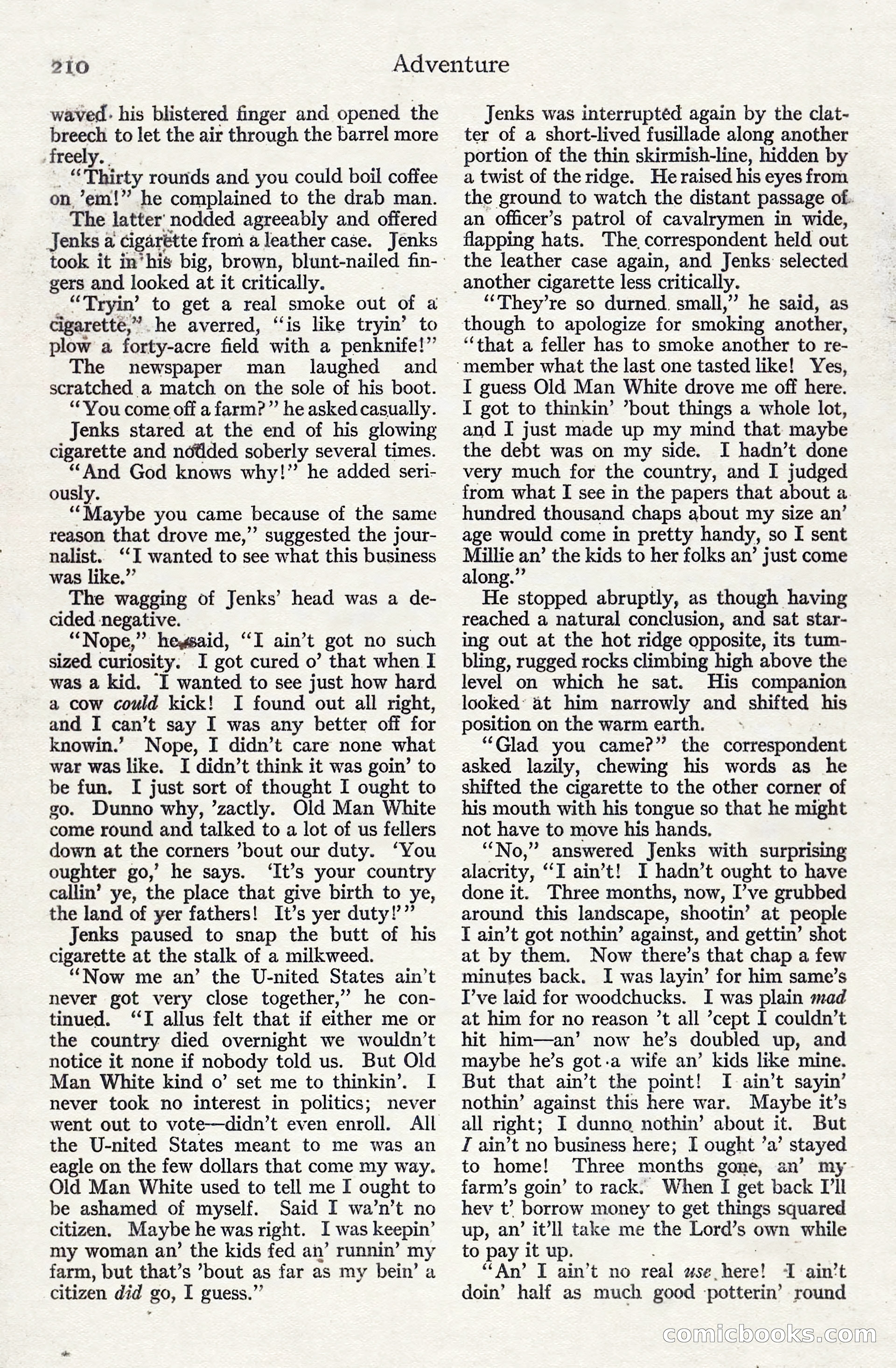 Adventure, June 1911 — page 24 of 196