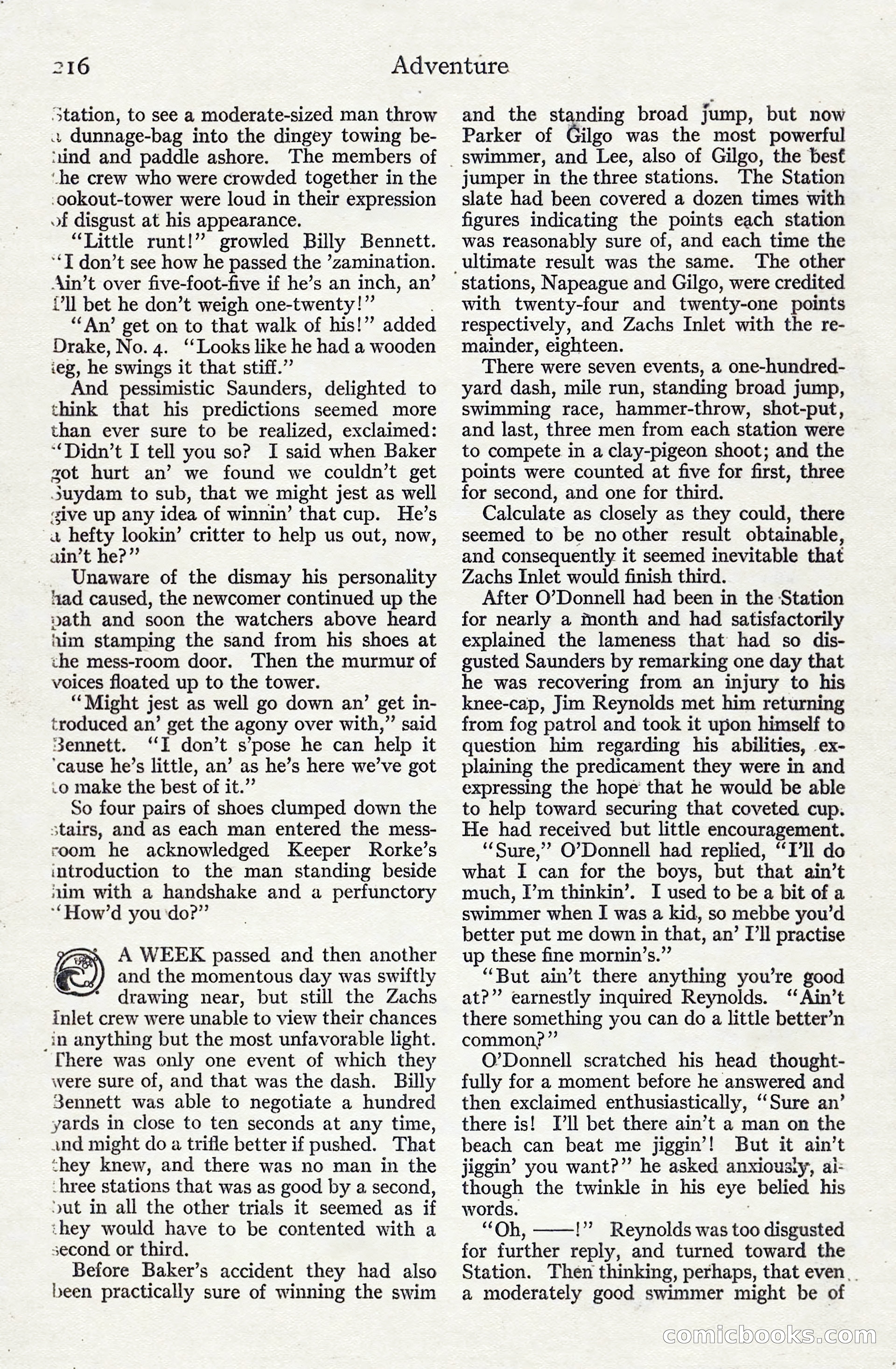 Adventure, June 1911 — page 30 of 196