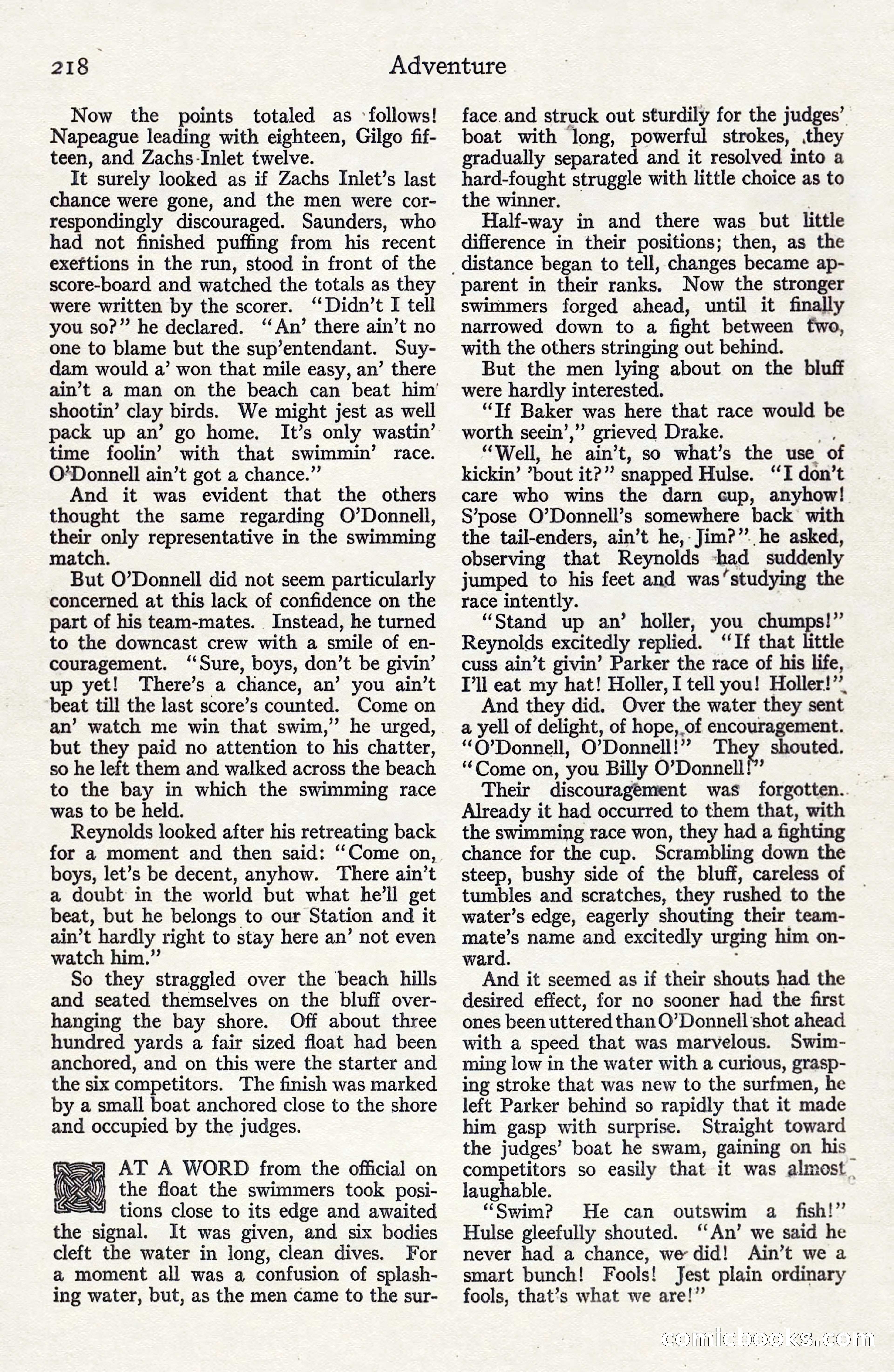 Adventure, June 1911 — page 32 of 196