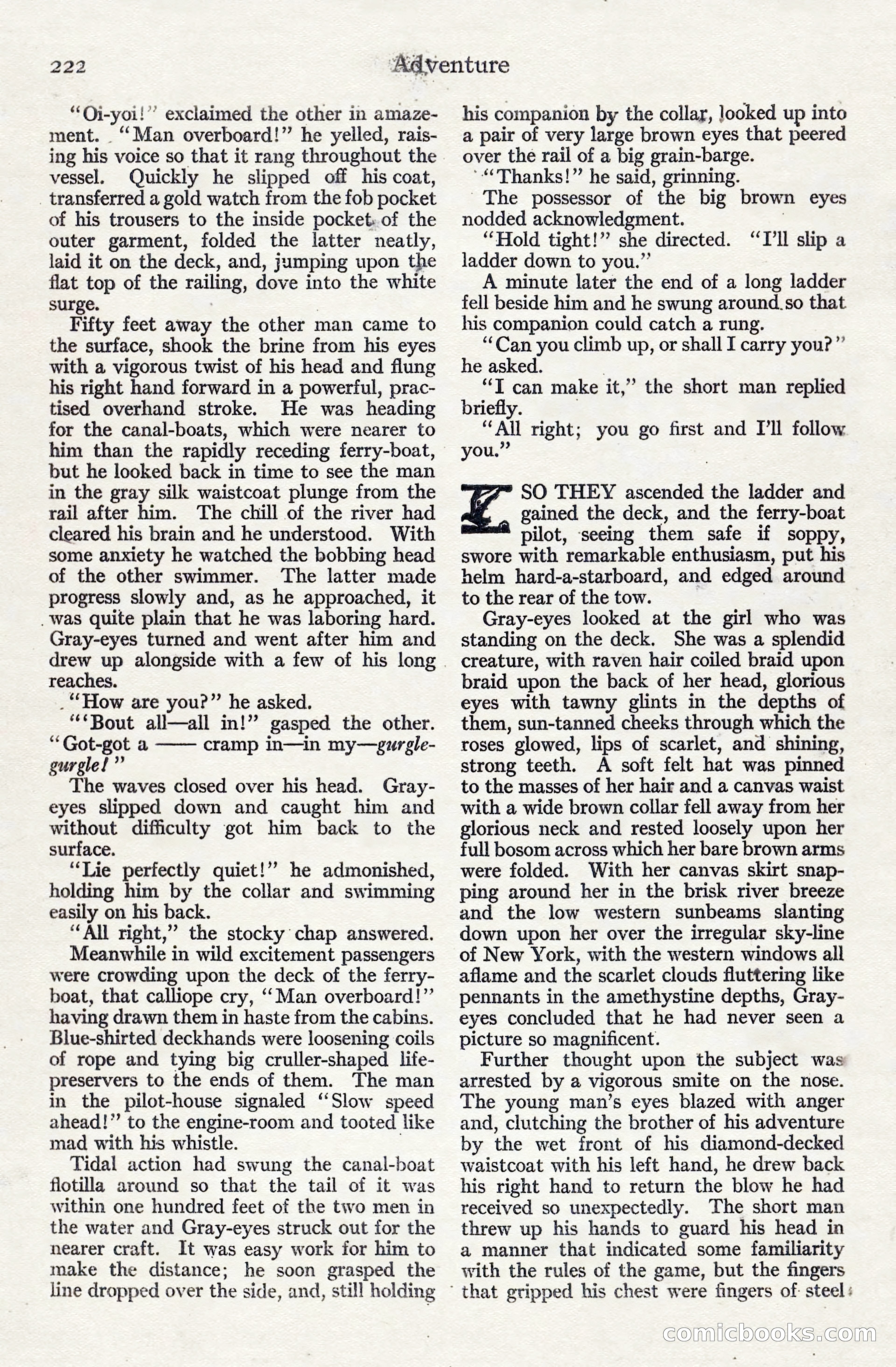 Adventure, June 1911 — page 36 of 196