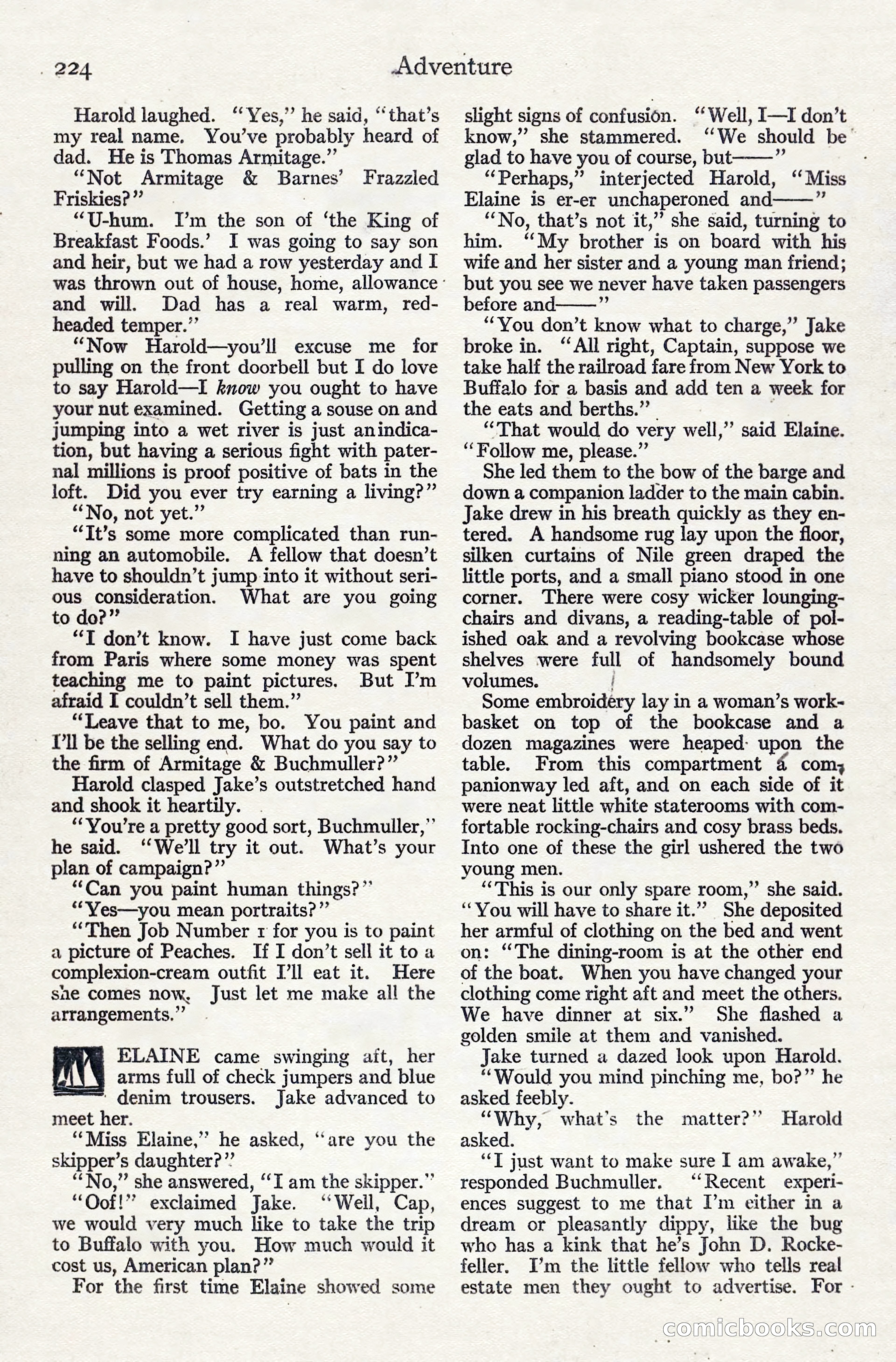 Adventure, June 1911 — page 38 of 196