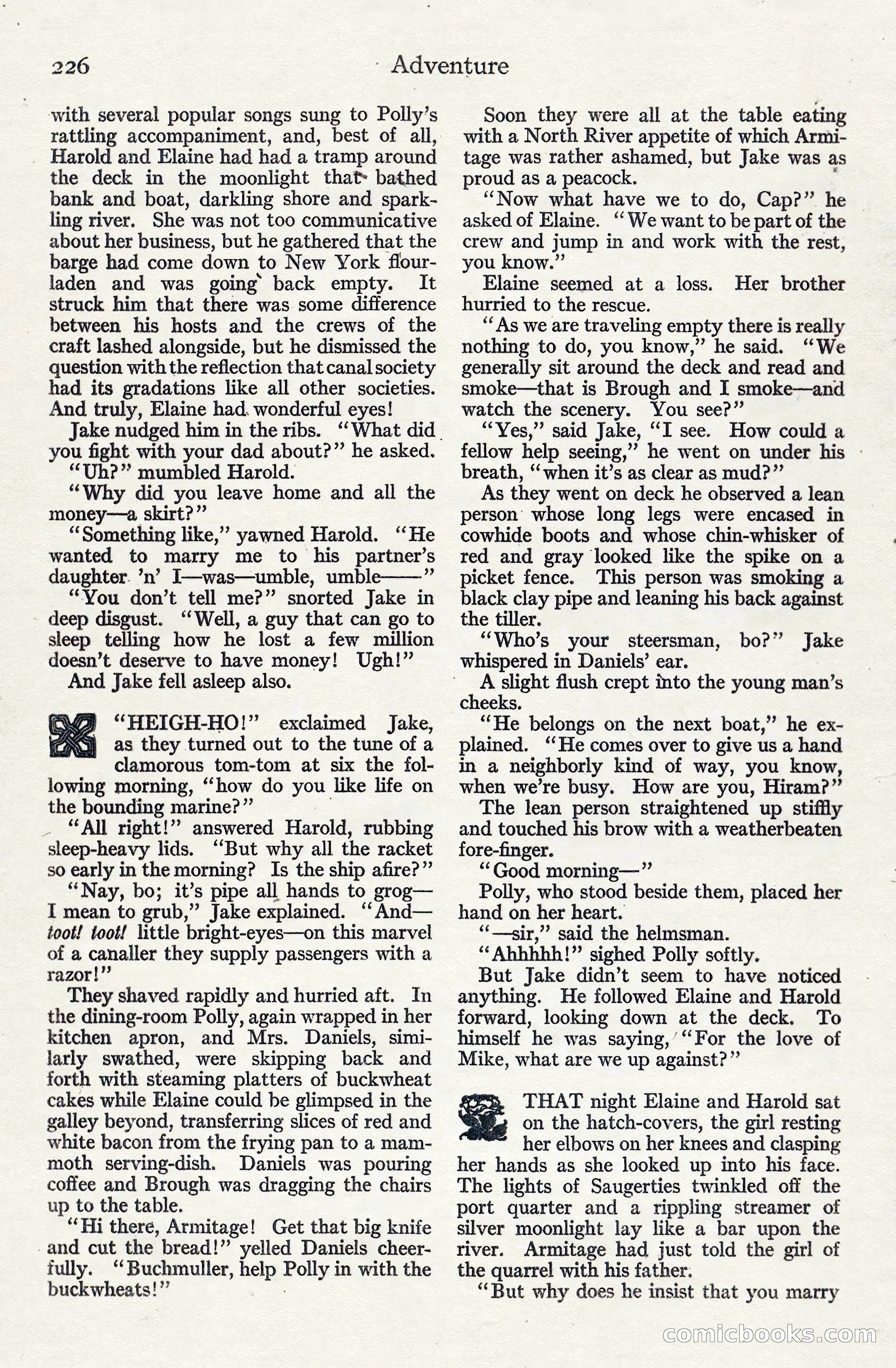 Adventure, June 1911 — page 40 of 196