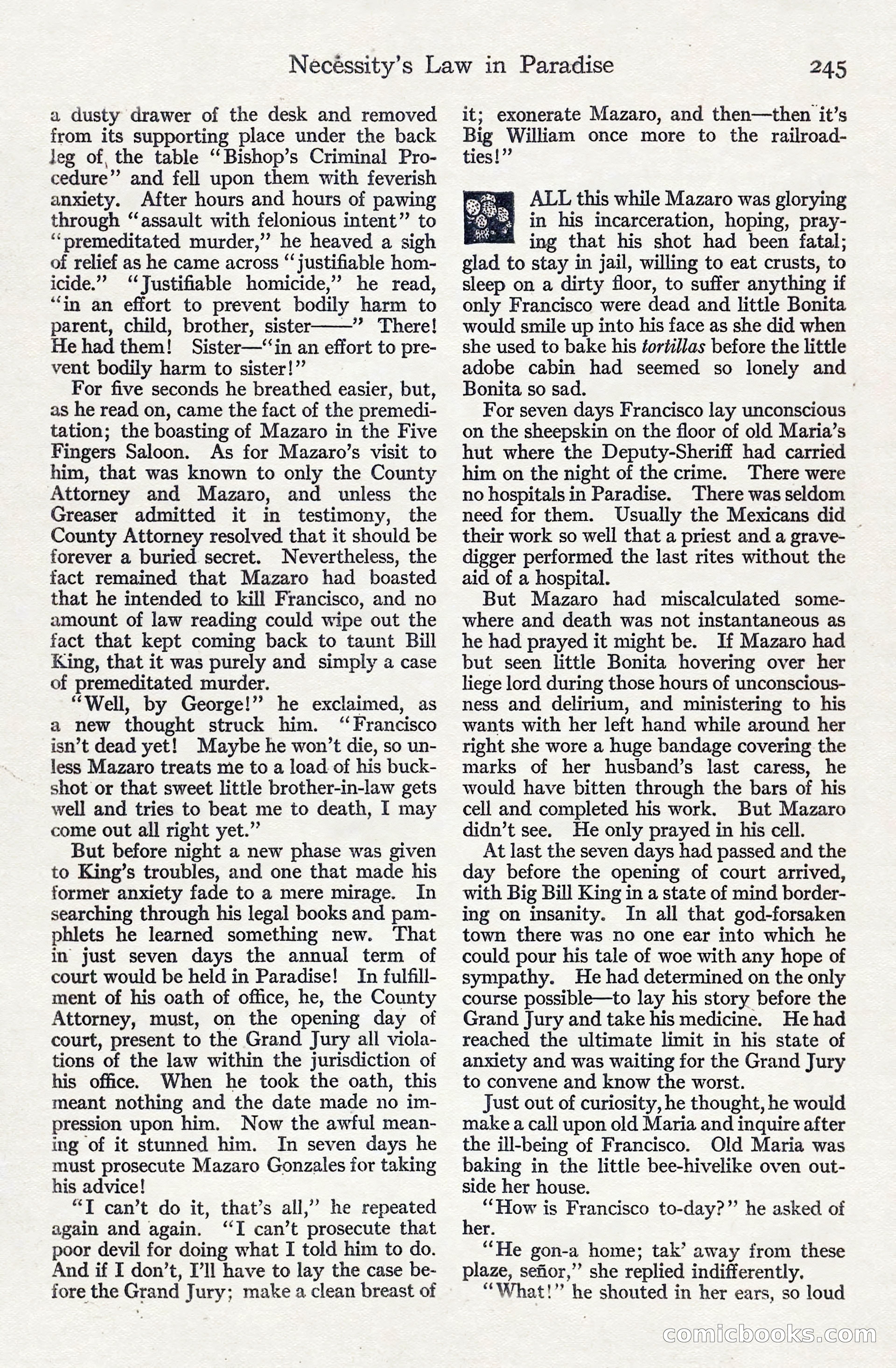 Adventure, June 1911 — page 59 of 196