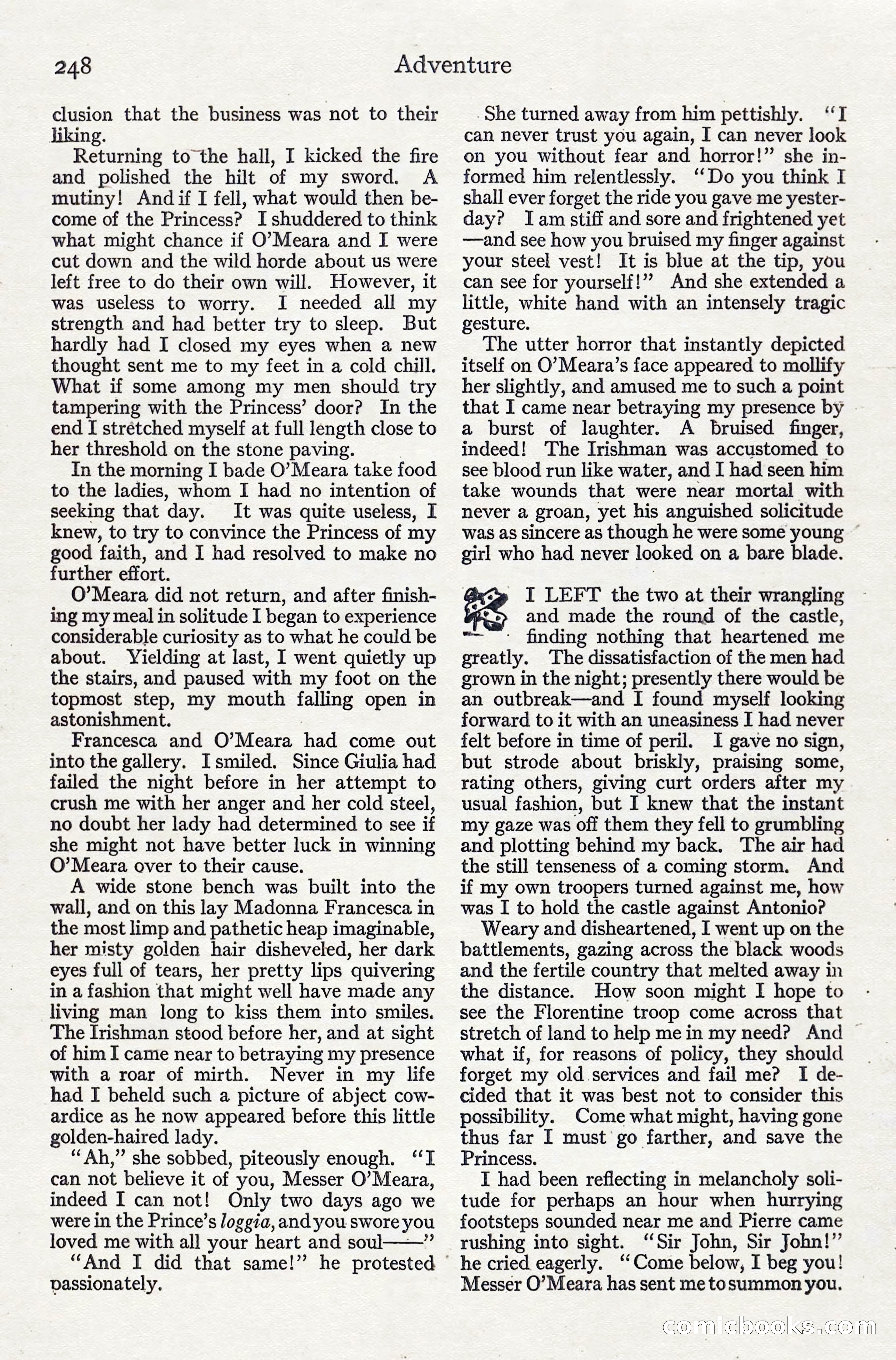Adventure, June 1911 — page 62 of 196