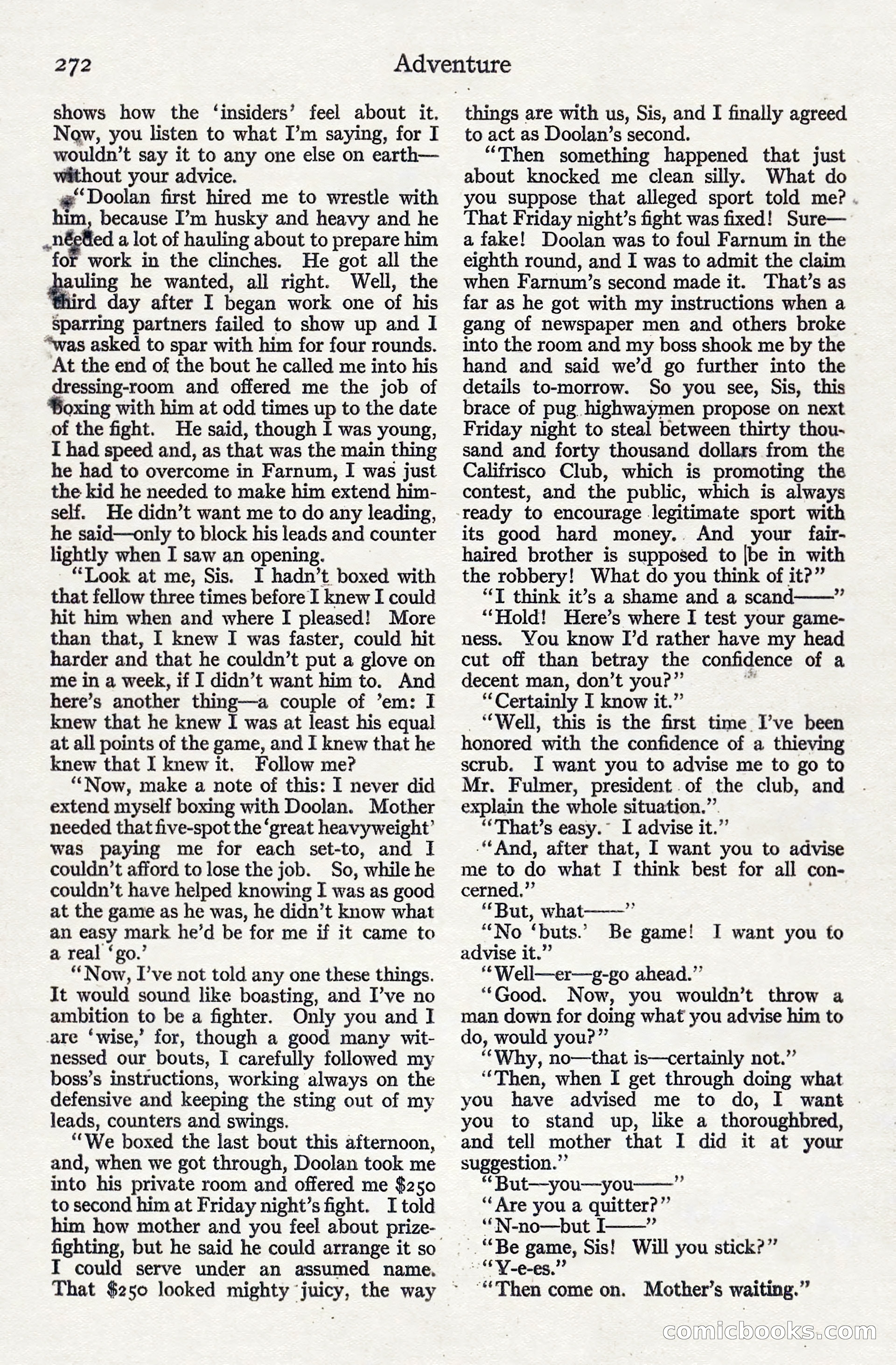 Adventure, June 1911 — page 86 of 196