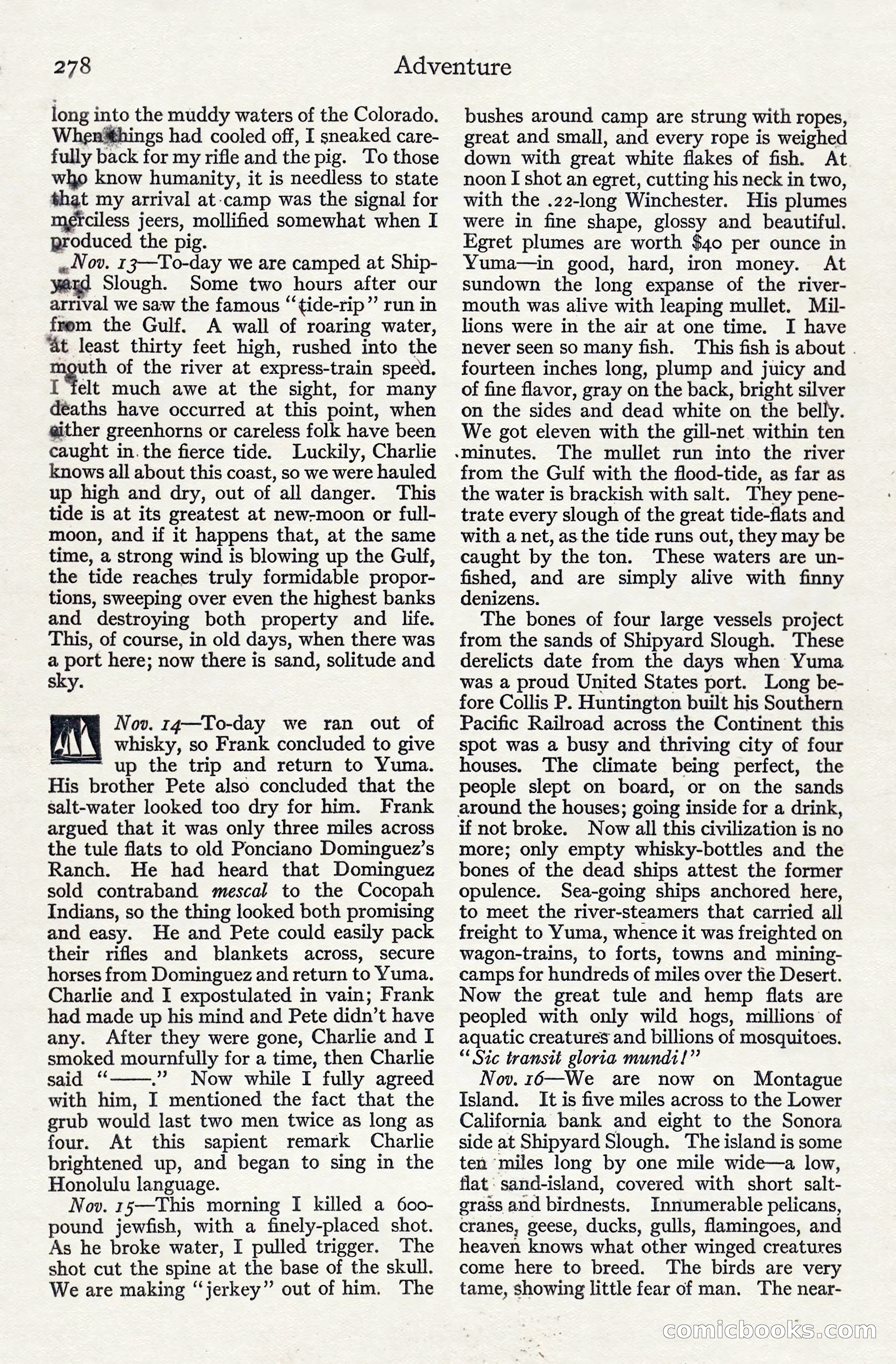 Adventure, June 1911 — page 92 of 196