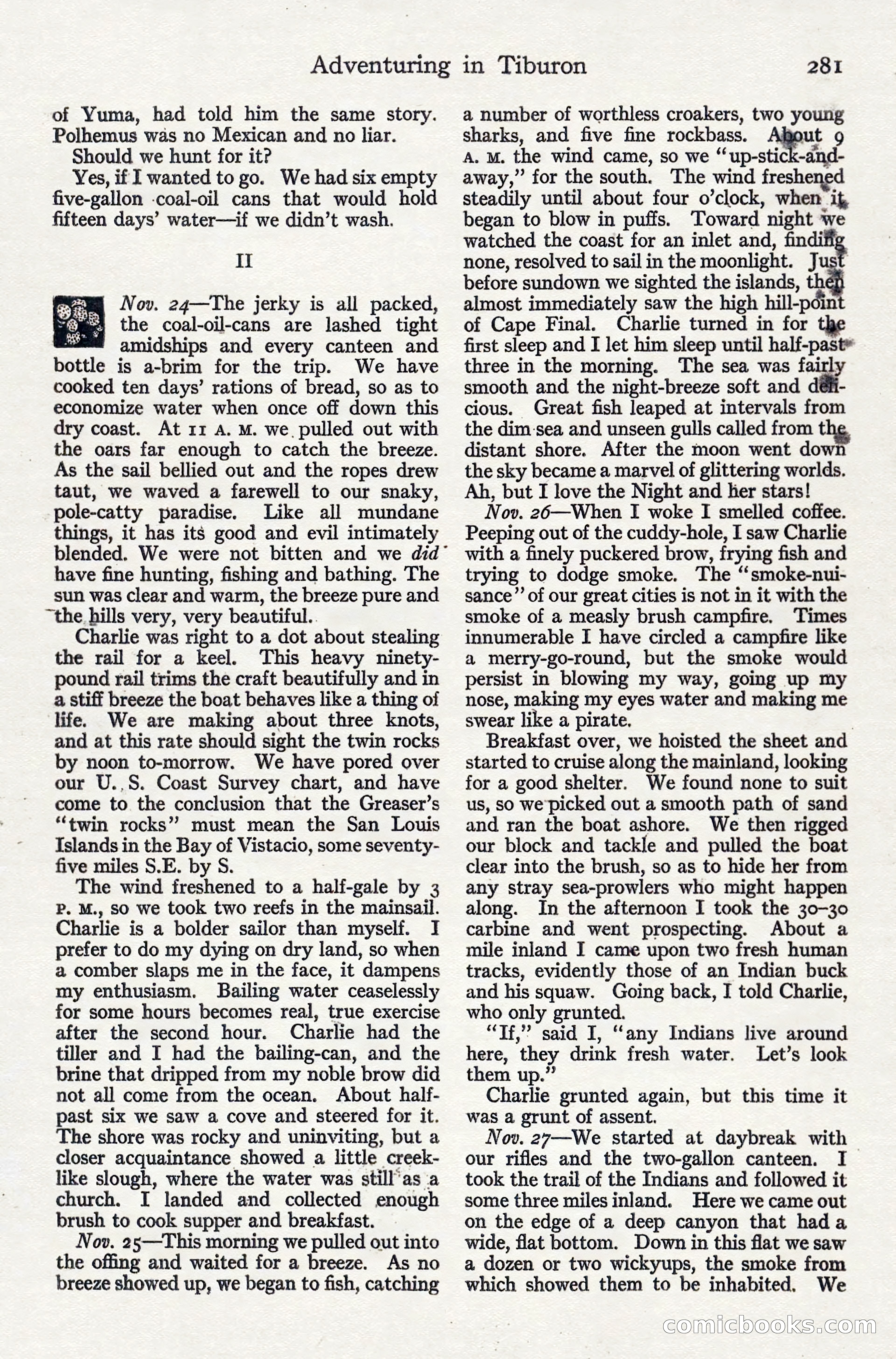 Adventure, June 1911 — page 95 of 196