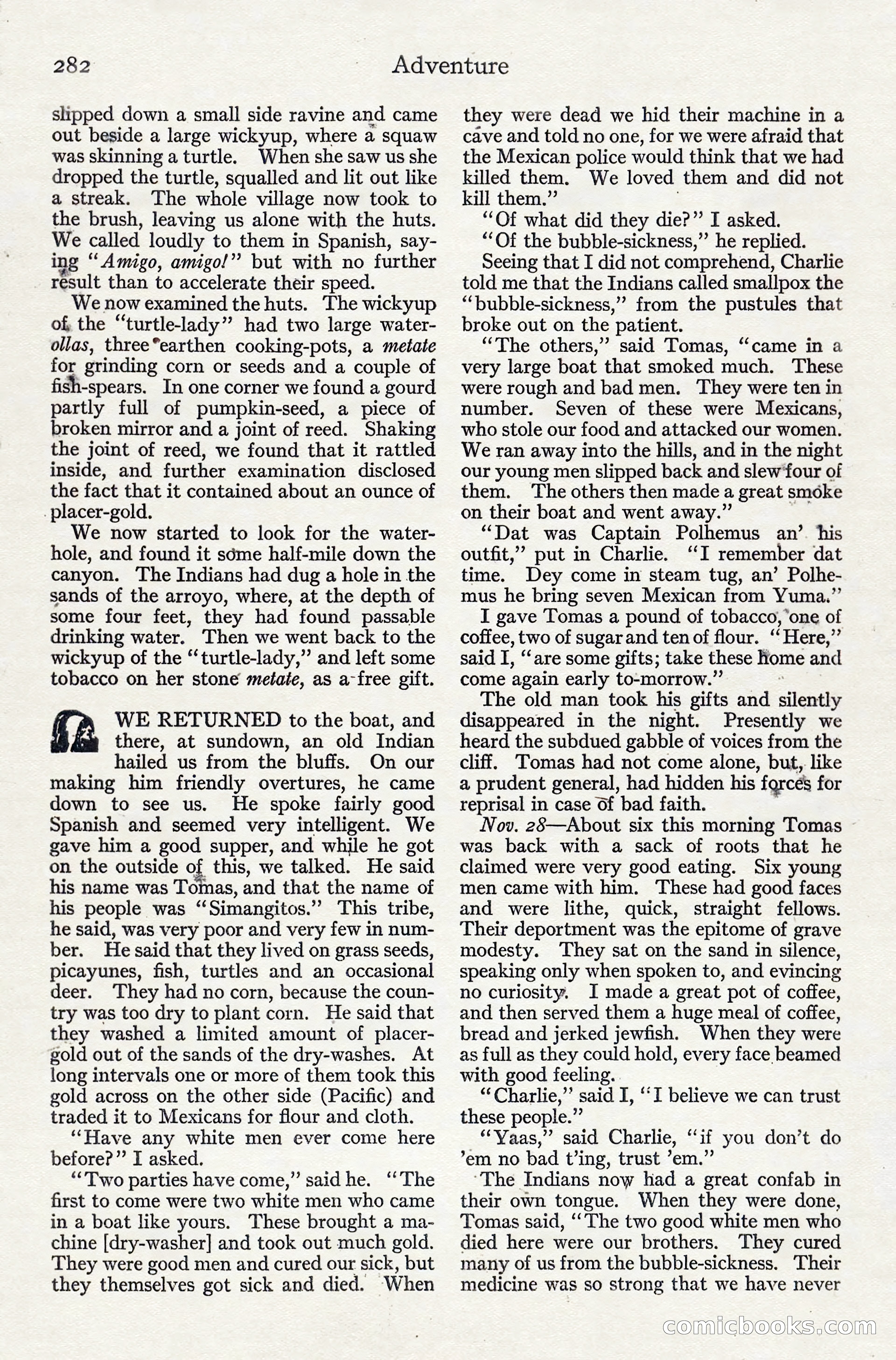 Adventure, June 1911 — page 96 of 196