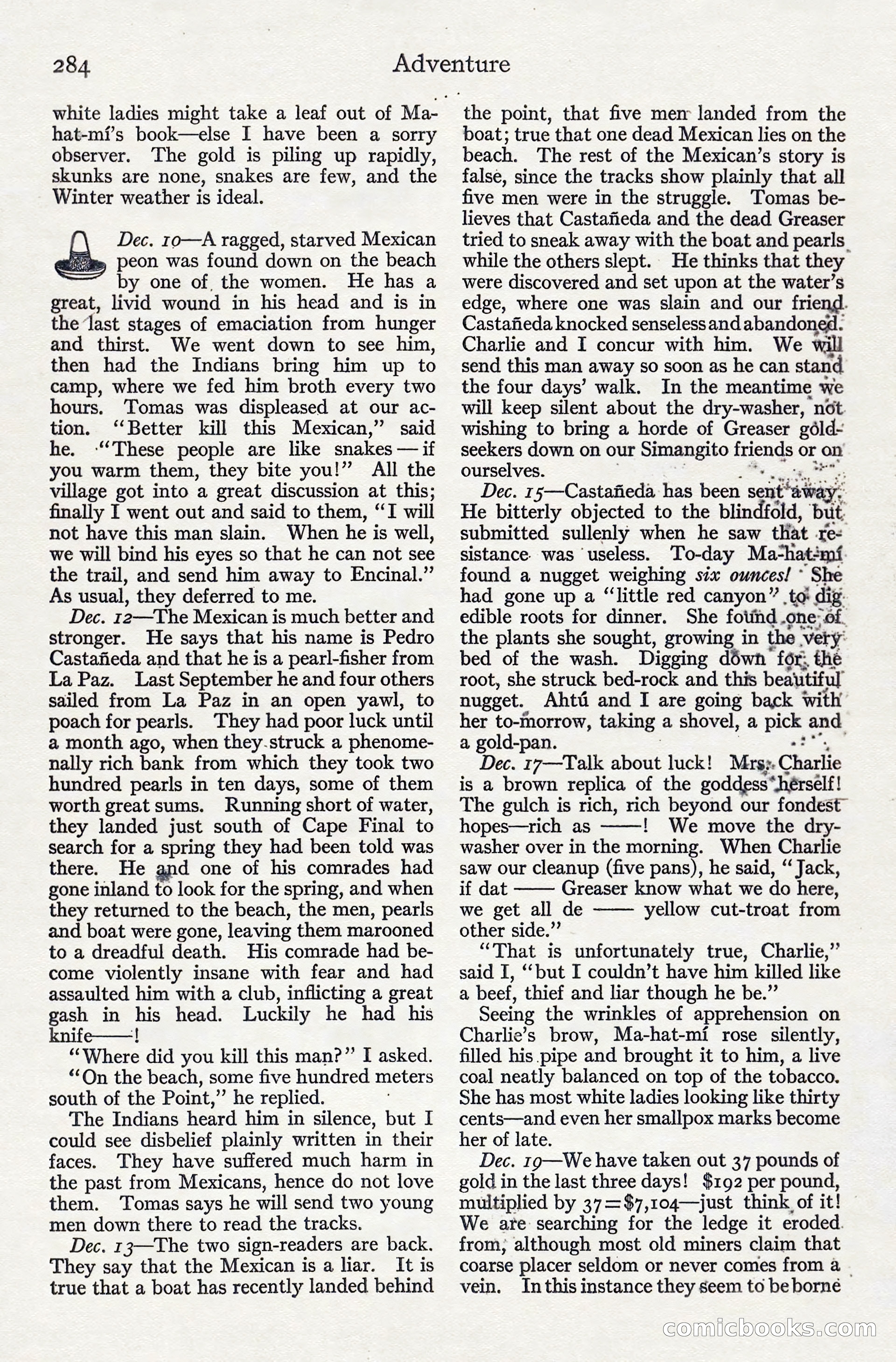 Adventure, June 1911 — page 98 of 196