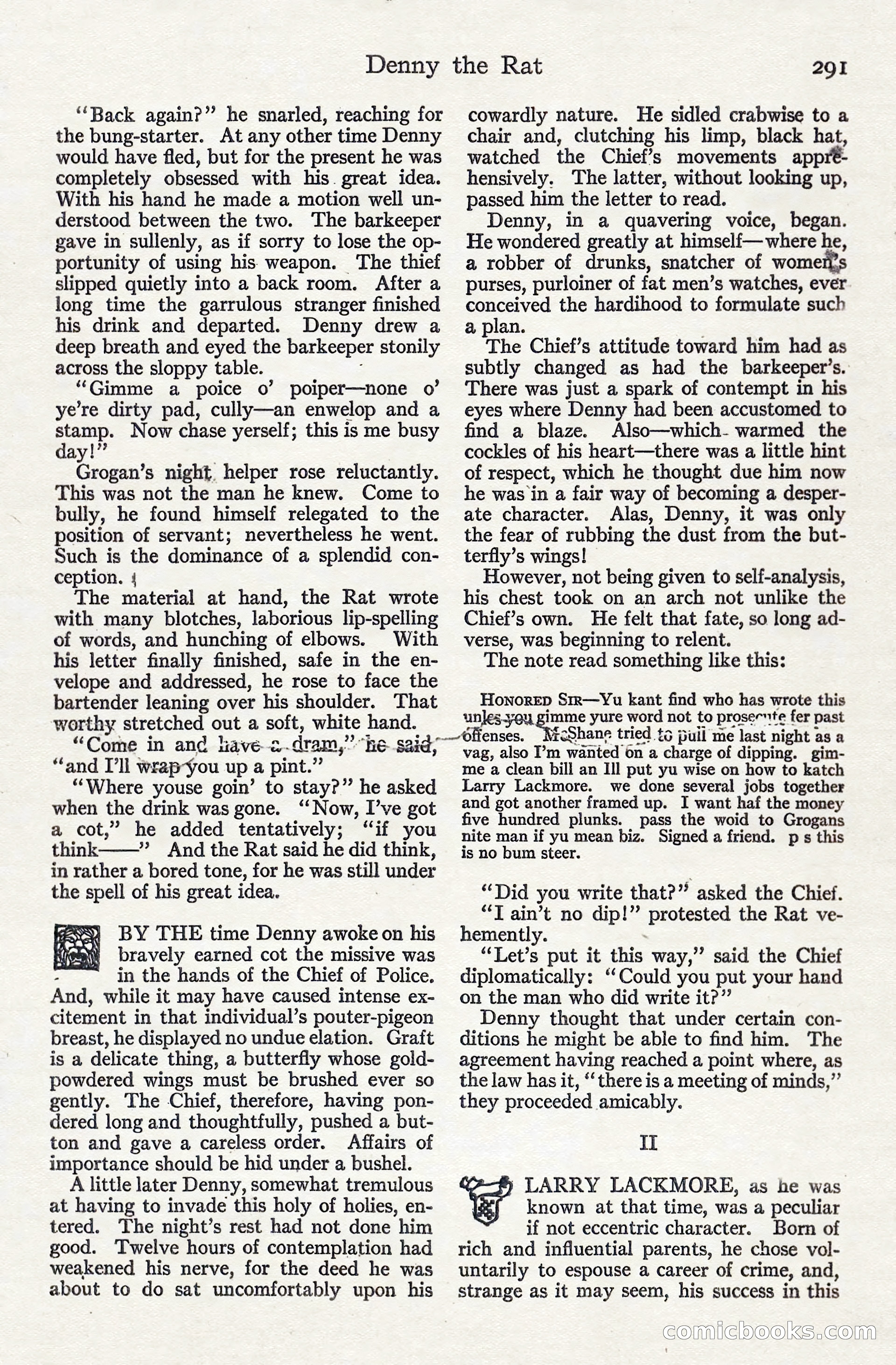 Adventure, June 1911 — page 105 of 196