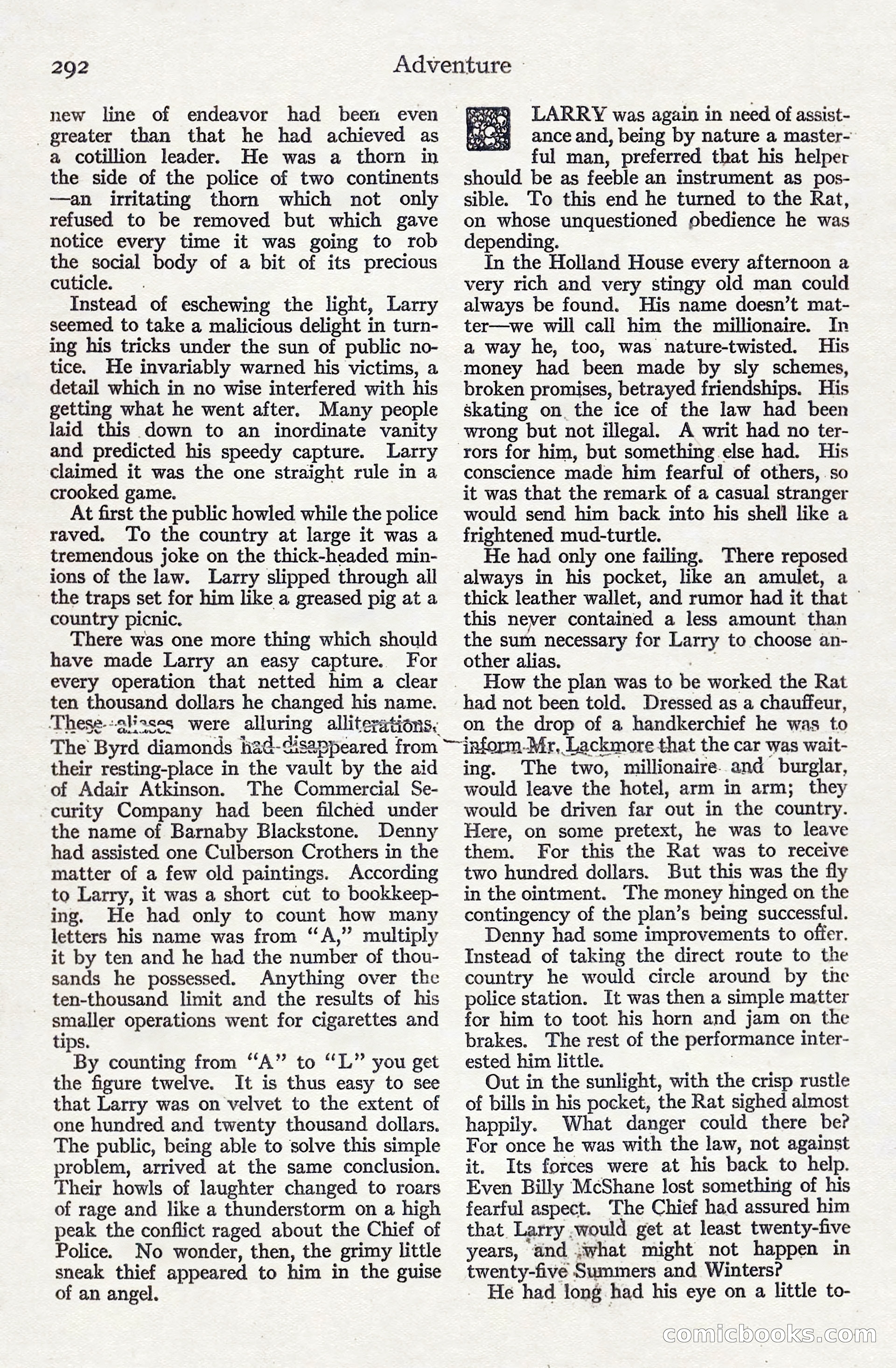 Adventure, June 1911 — page 106 of 196